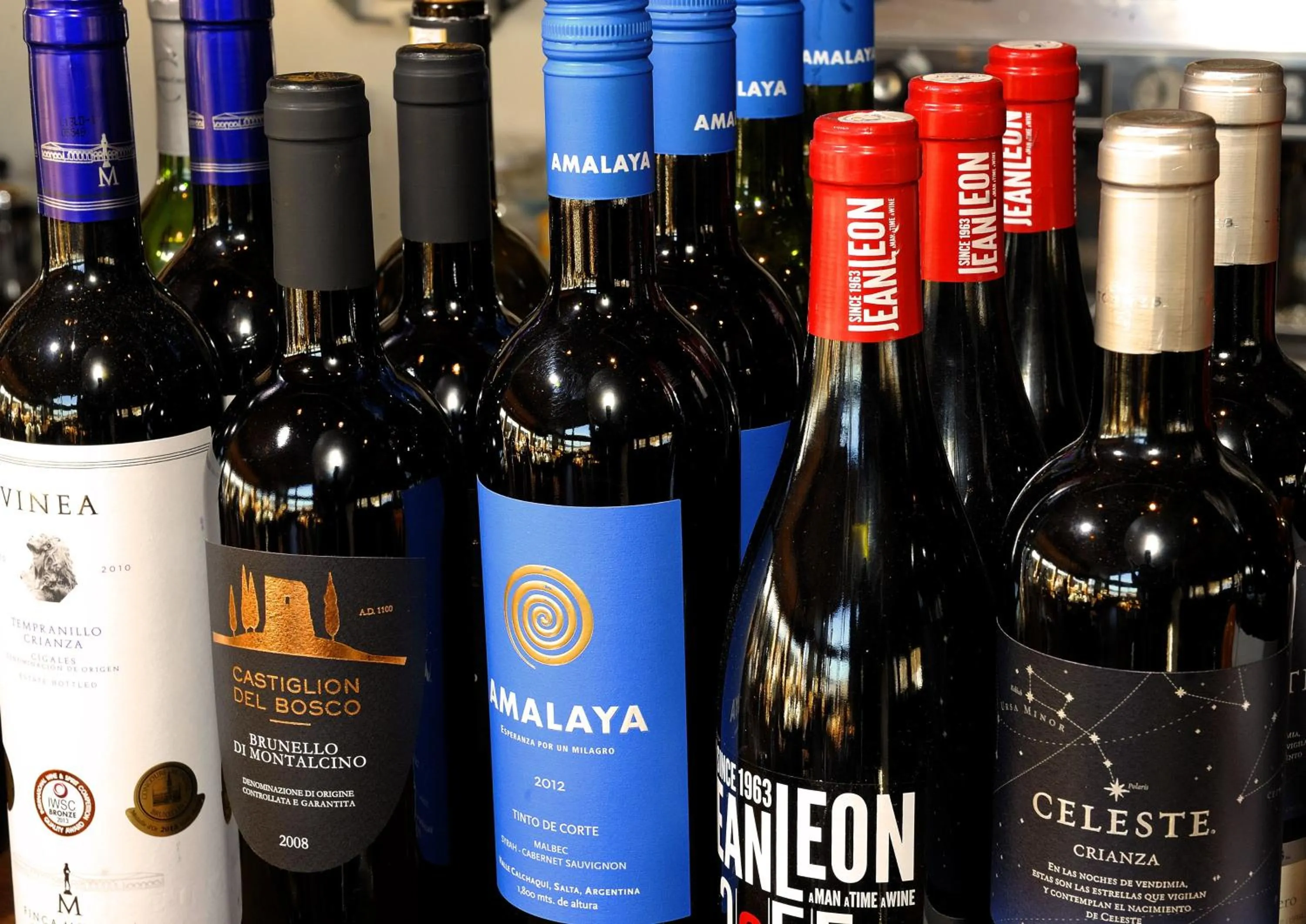 Alcoholic drinks in Eriksgårdens Fjällhotell