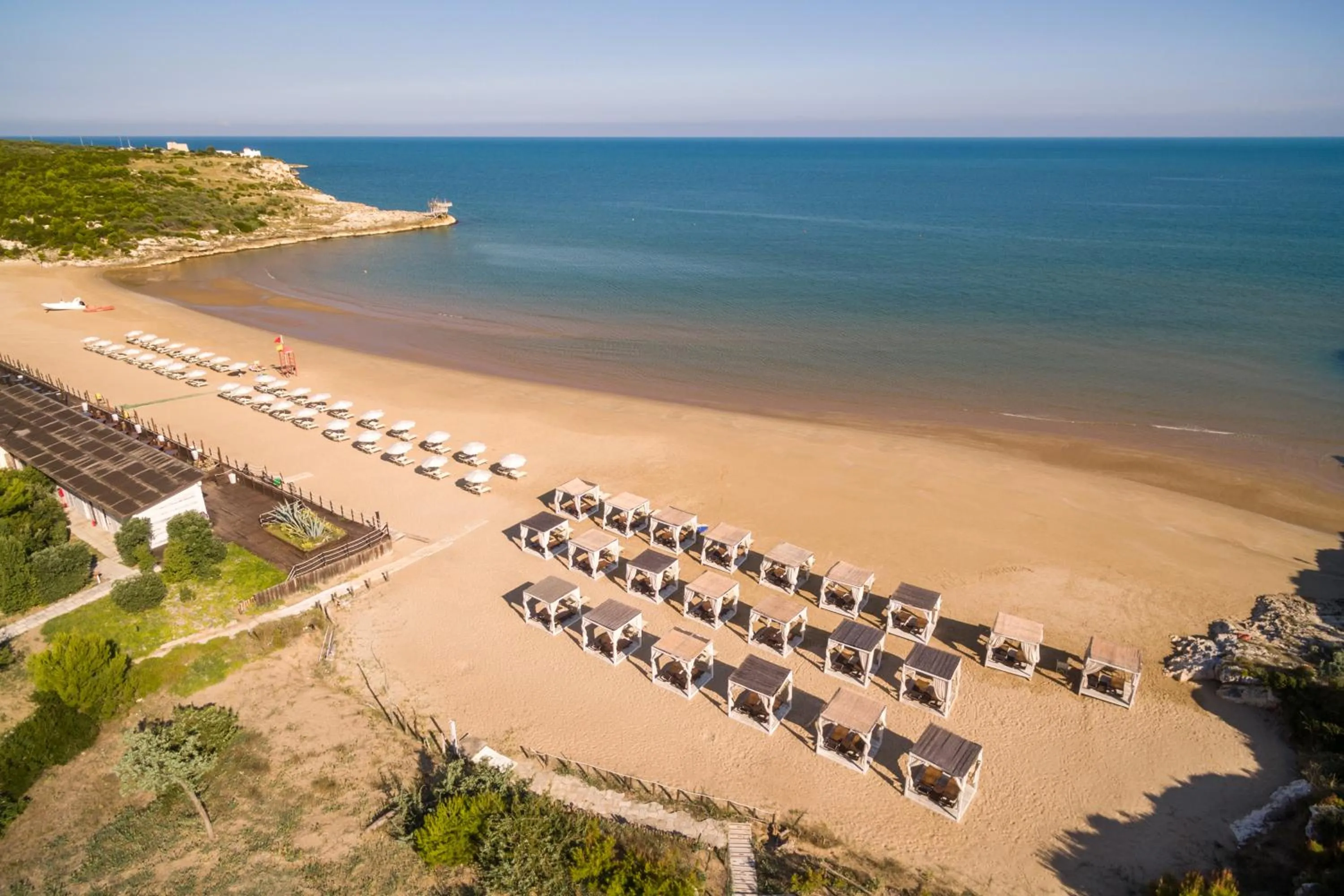 Beach in Valtur Baia del Gusmay Beach Resort