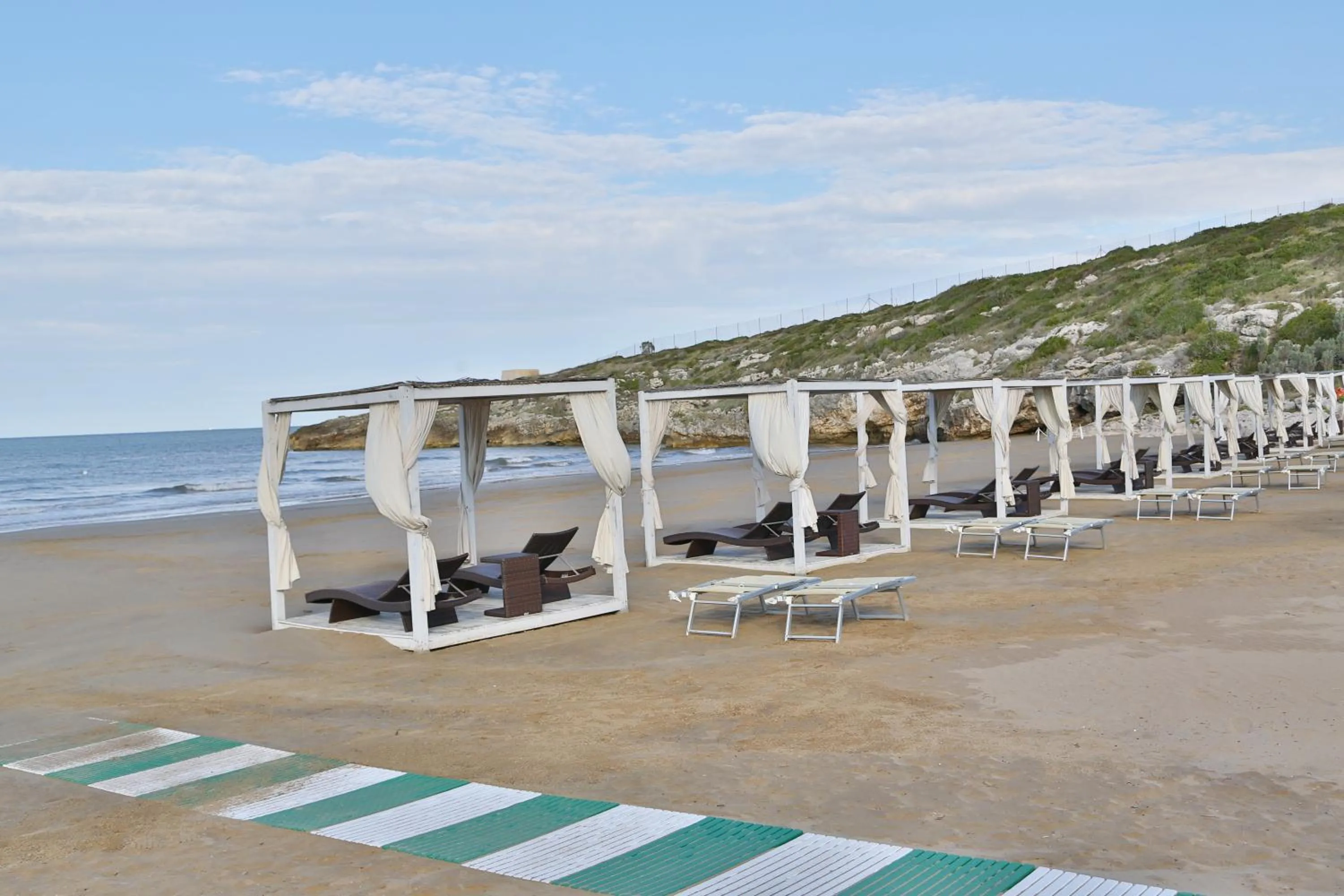 Beach in Valtur Baia del Gusmay Beach Resort