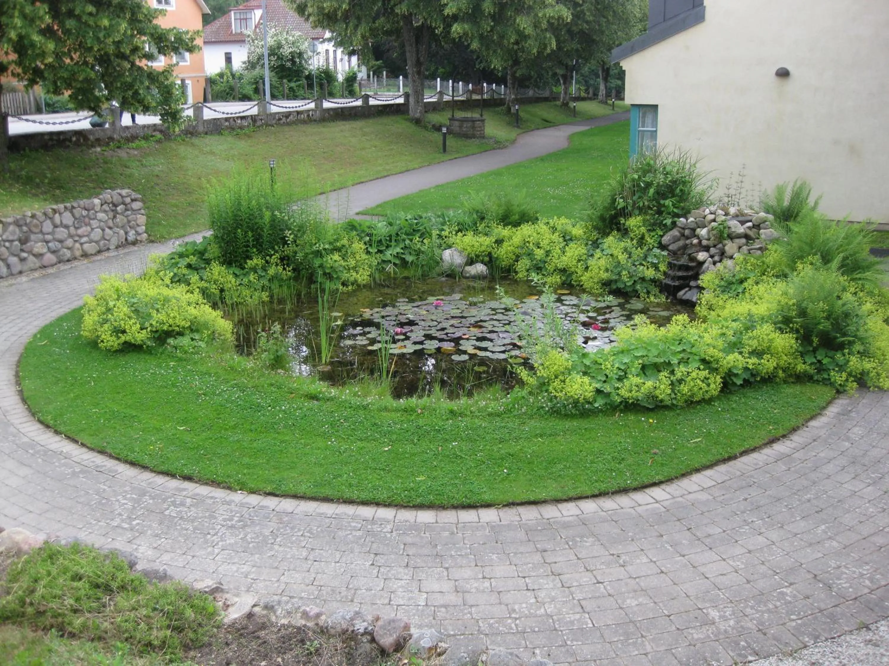 Garden in Stiftsgården Åkersberg