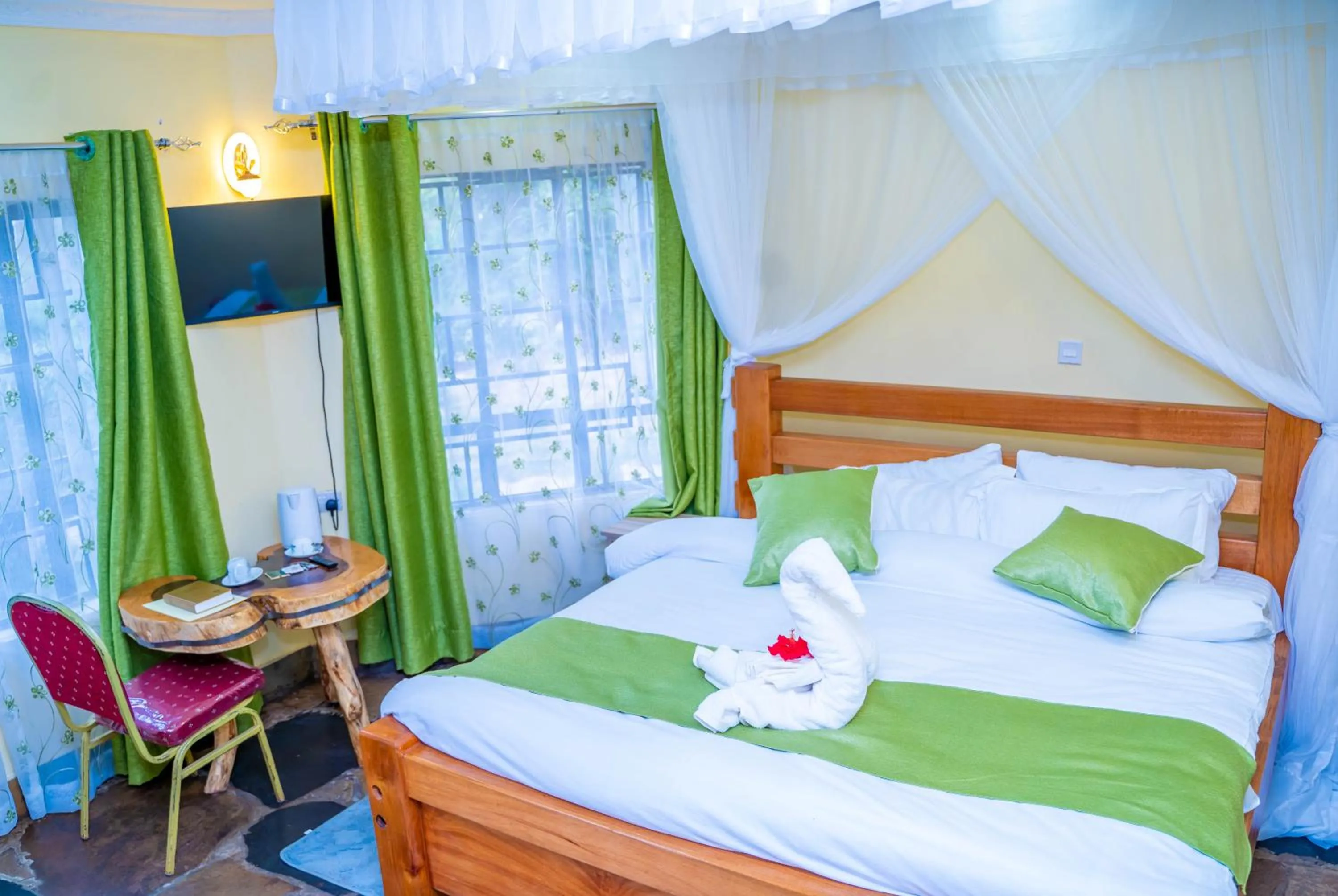 Bed in Kilimanjaro Loitokitok Resort