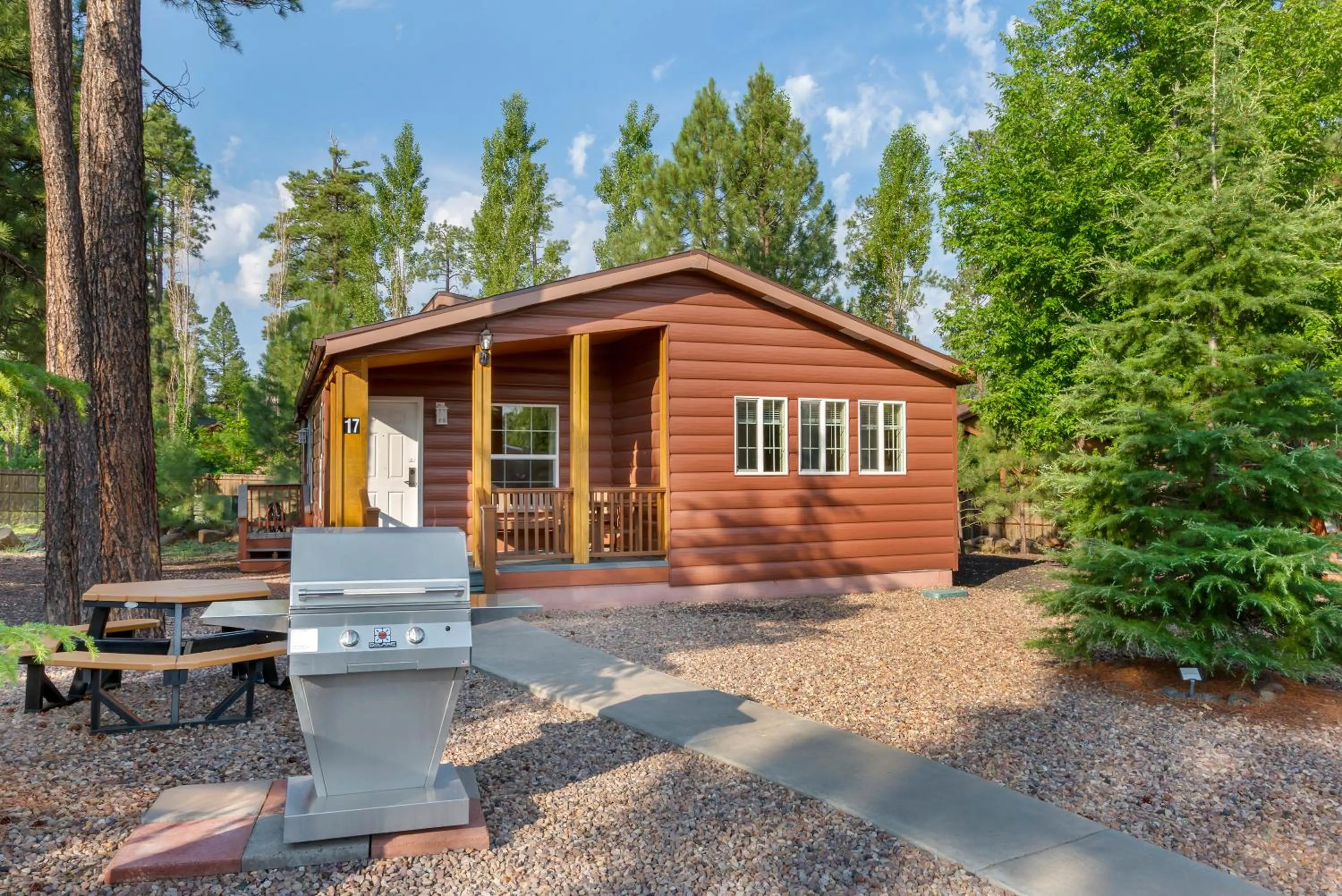 Property building in PVC at The Roundhouse Resort