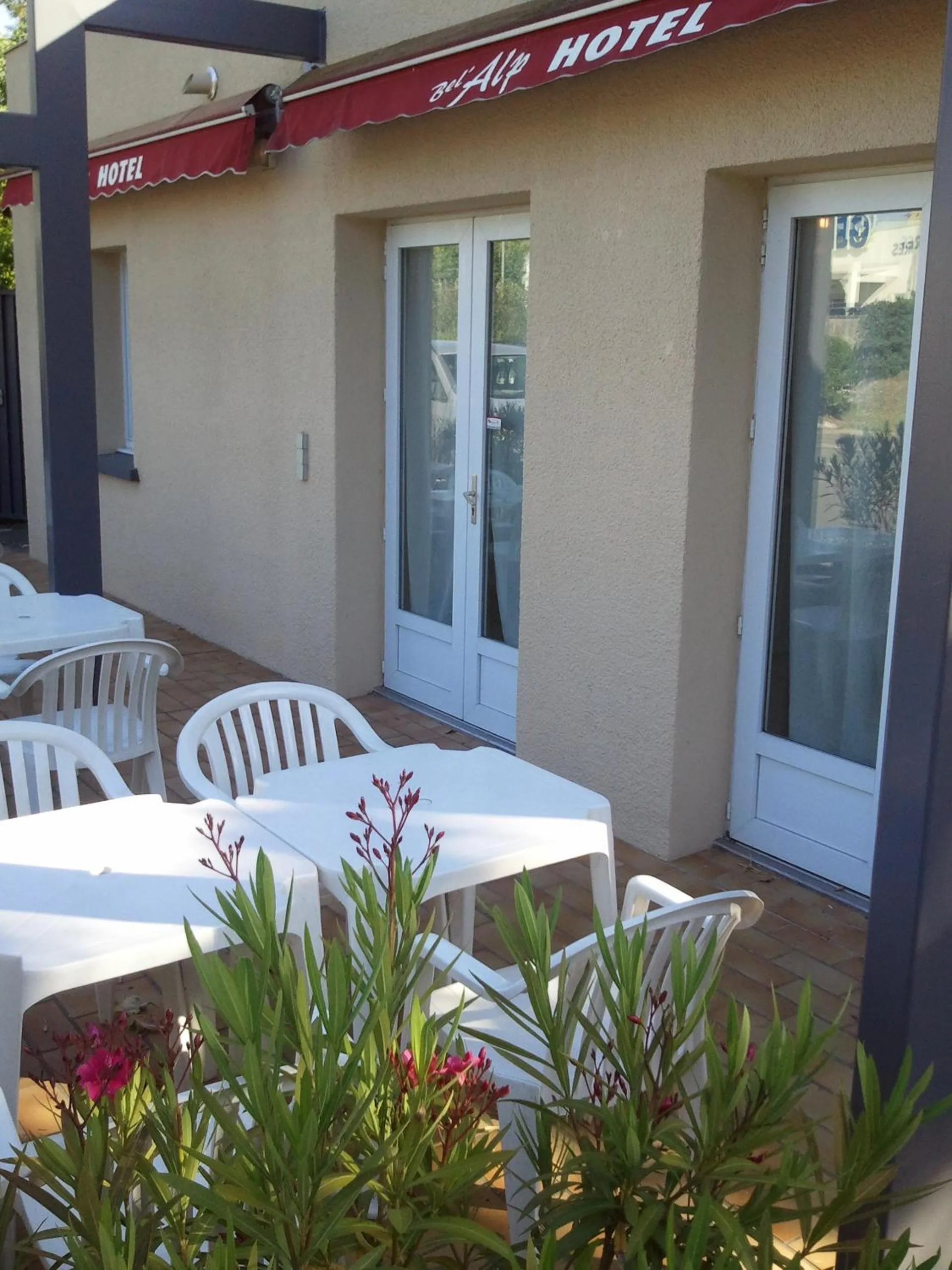 Balcony/Terrace in Hotel Bel Alp Manosque