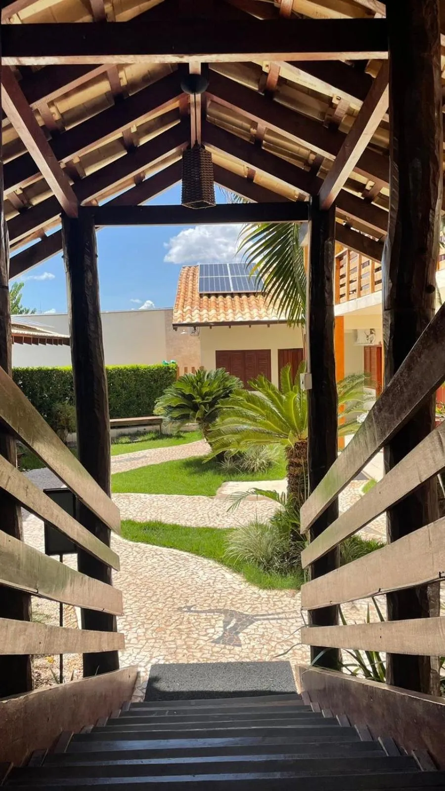 Garden in Pousada Remanso