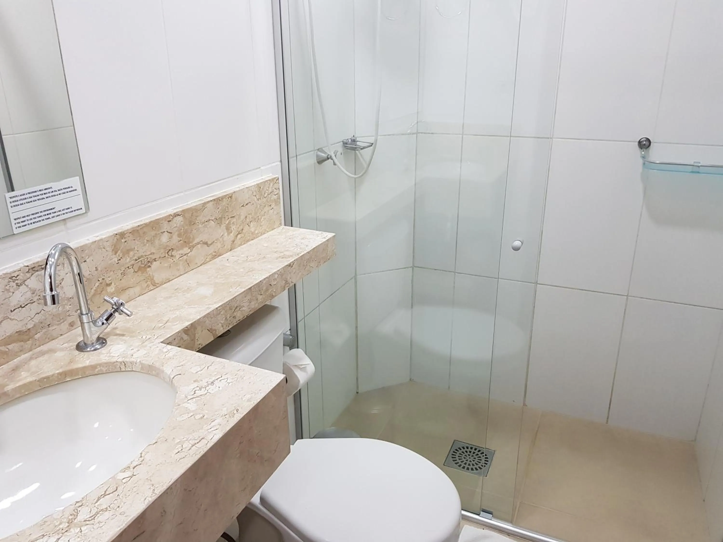 Bathroom in Pousada Remanso