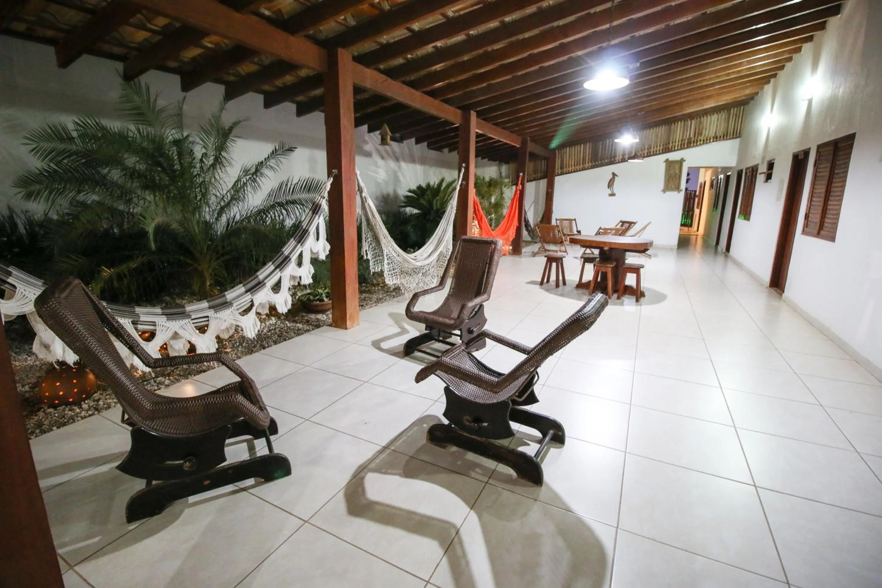 Balcony/Terrace in Pousada Remanso