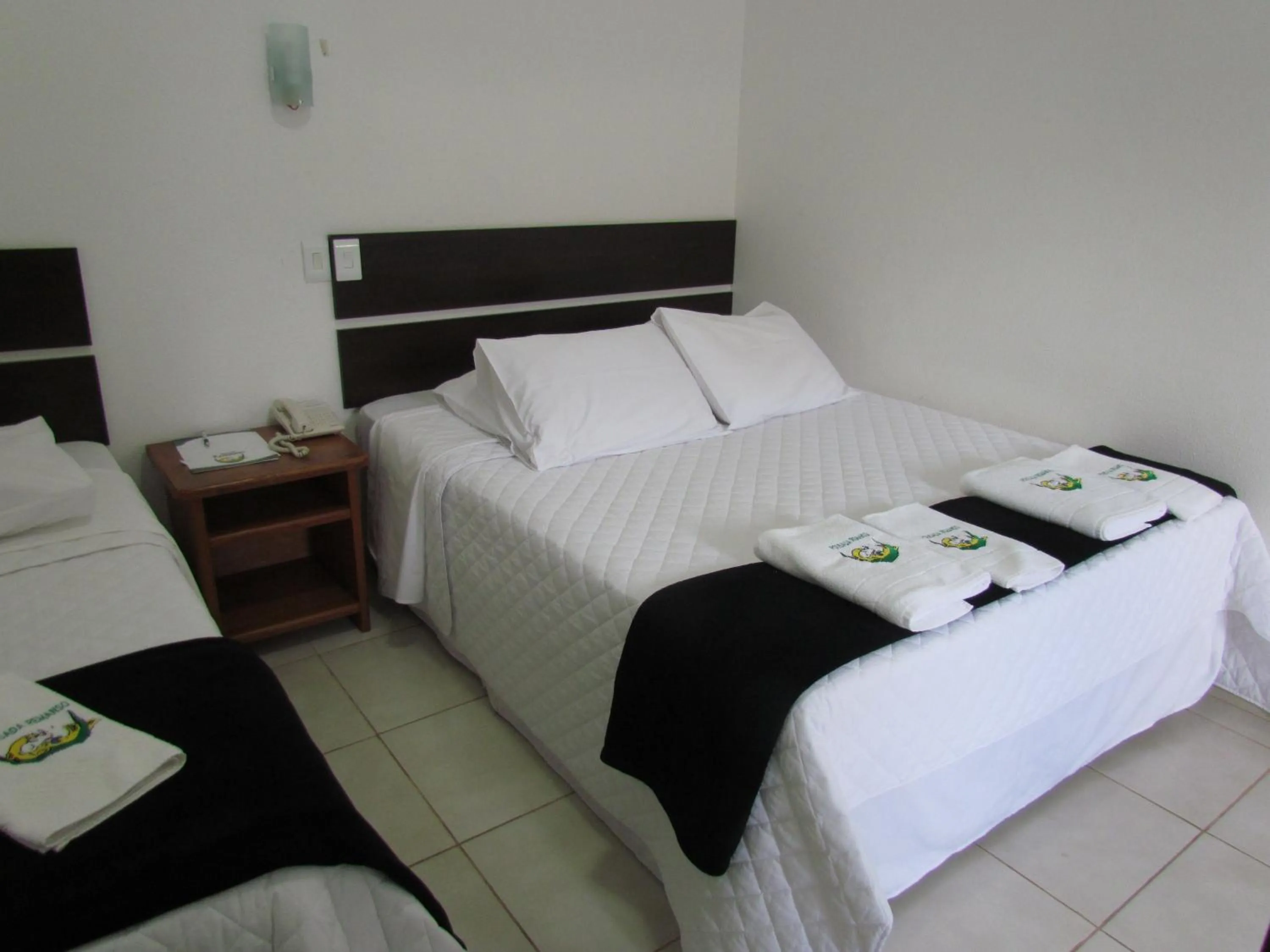 Bed in Pousada Remanso