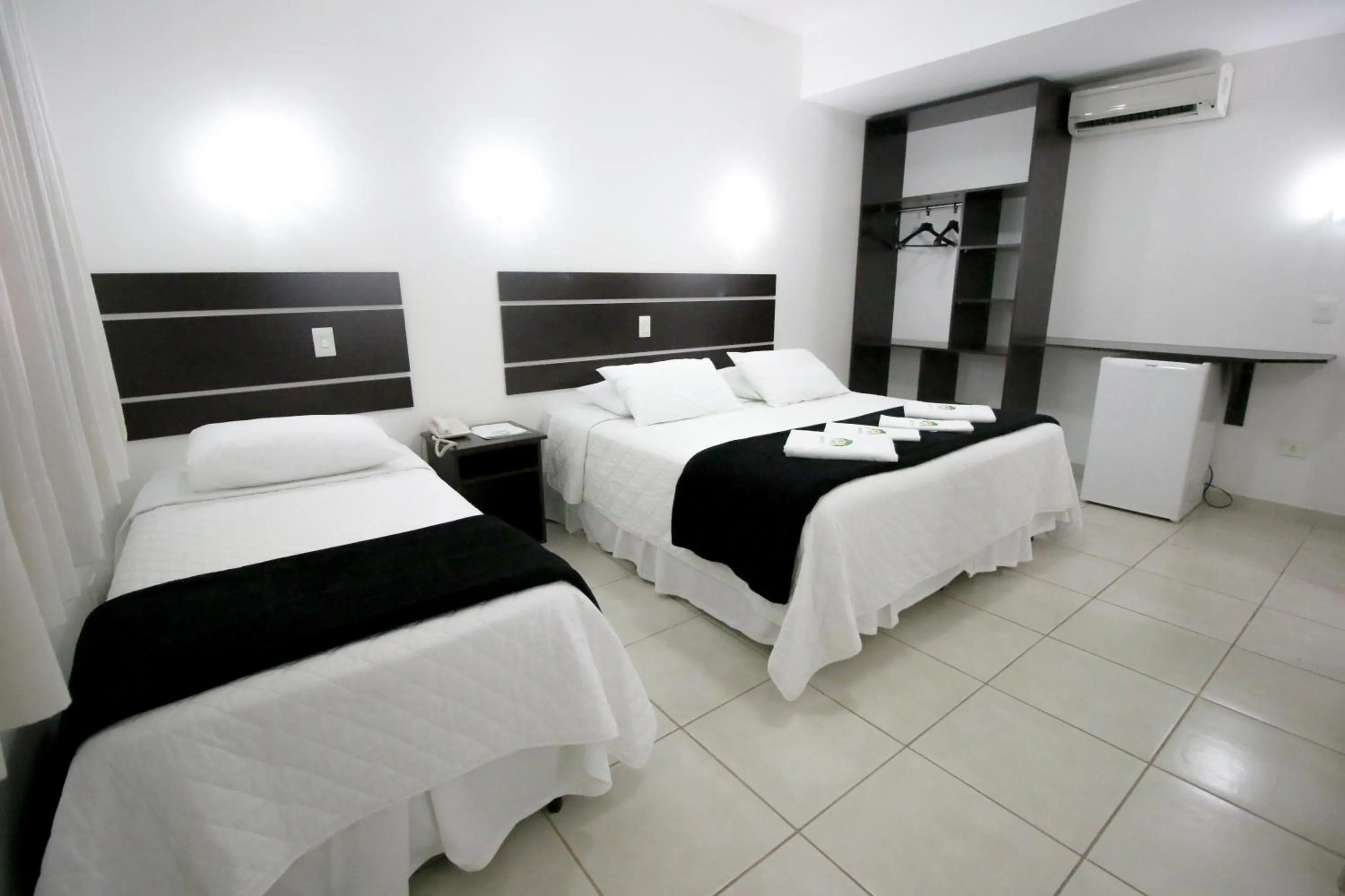 Bed in Pousada Remanso