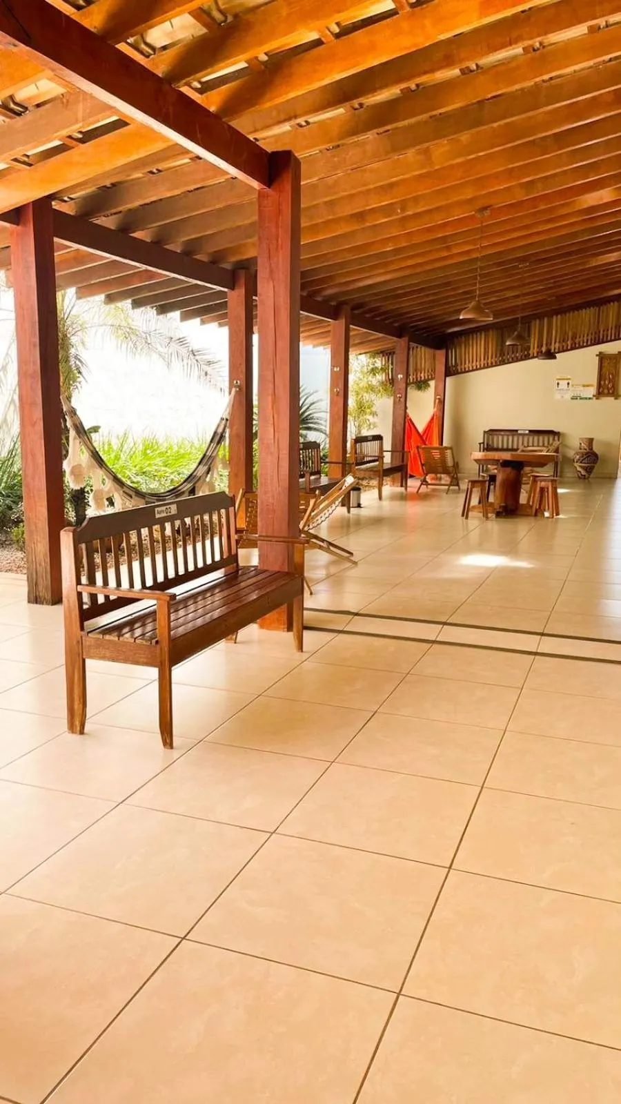 Patio in Pousada Remanso