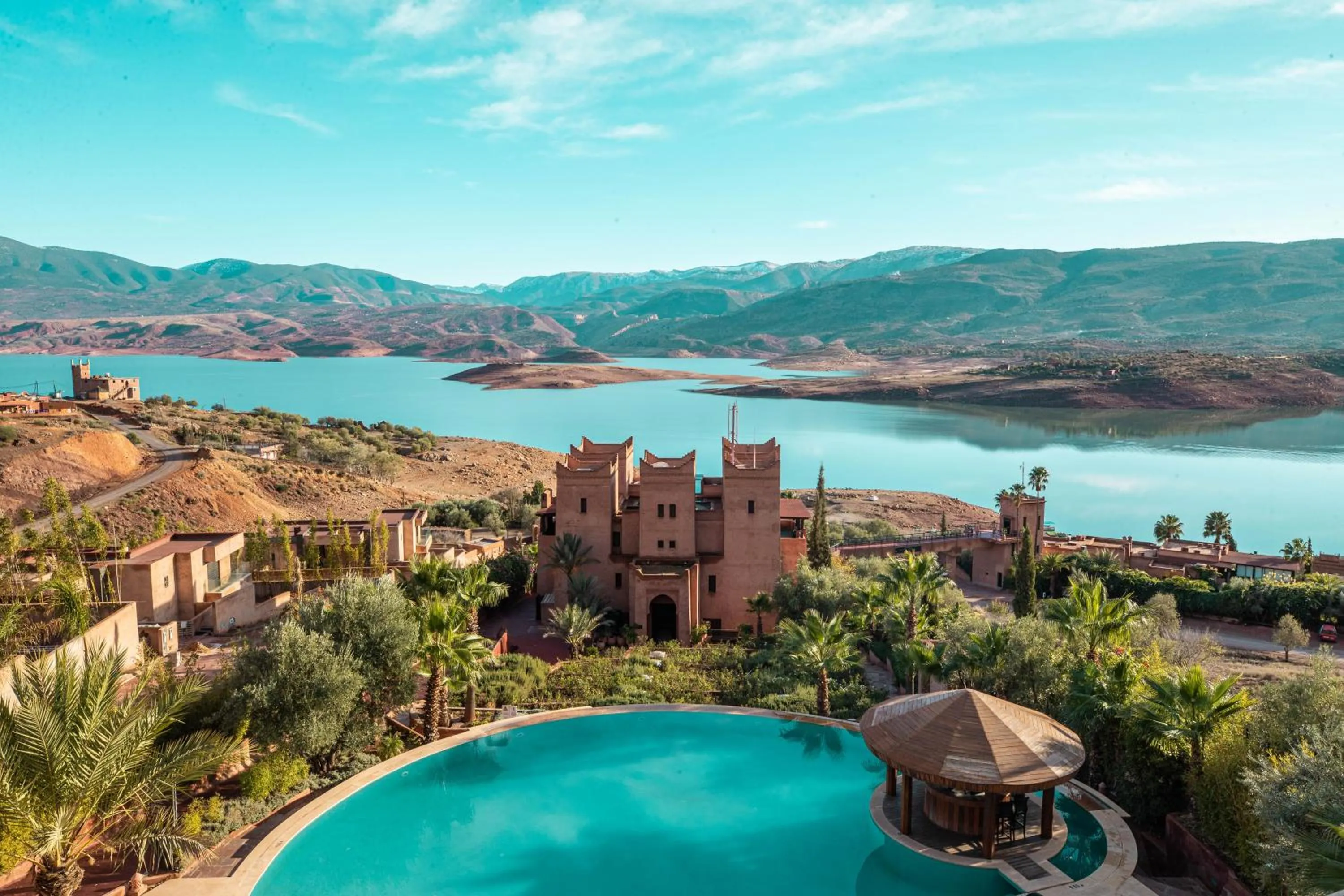 Bird's eye view in Widiane Resort