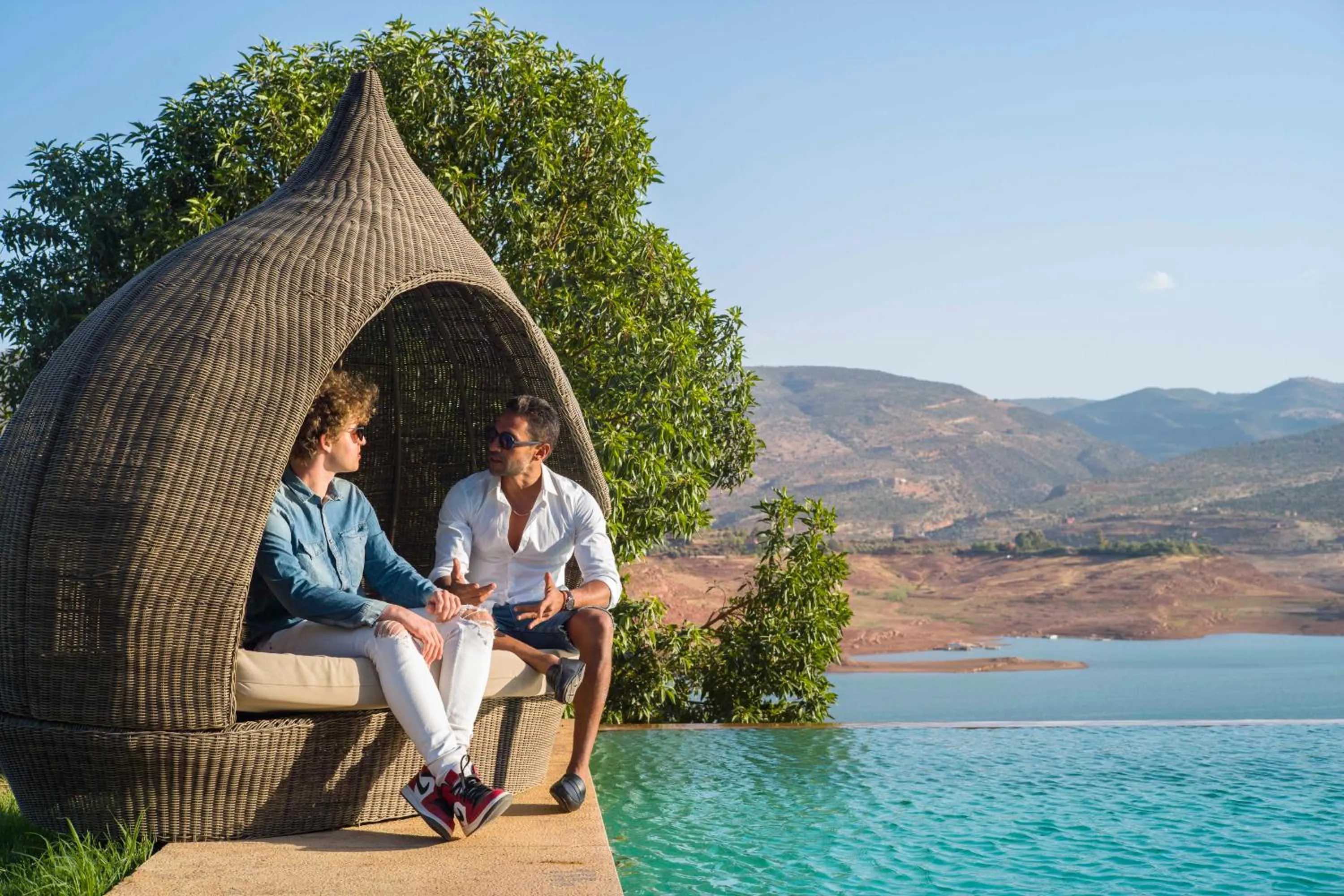 Swimming pool in Widiane Resort