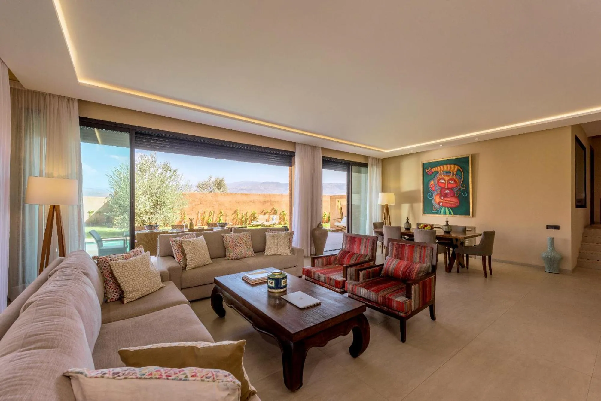 Living room in Widiane Resort