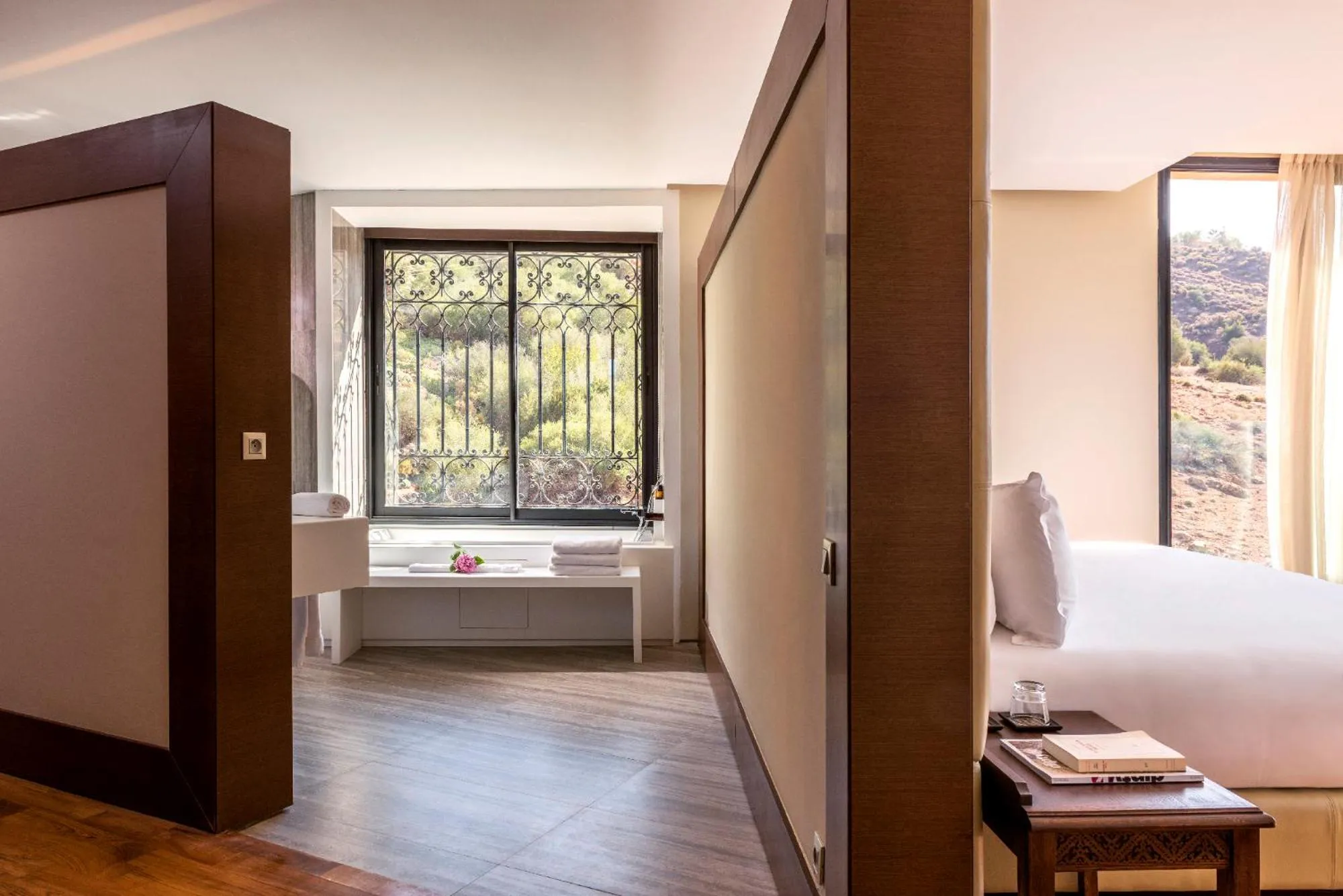 Bathroom, Bed in Widiane Resort