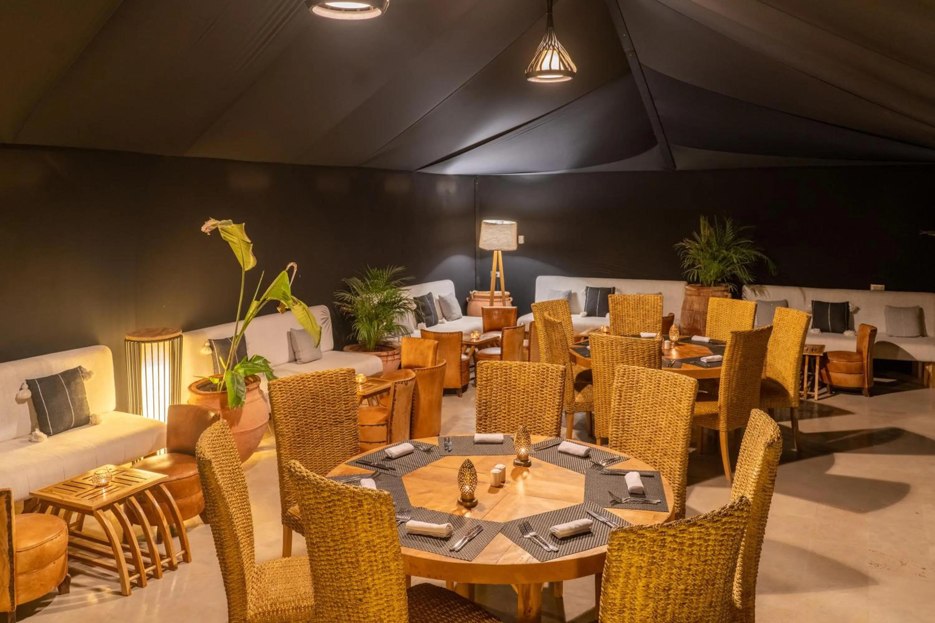 Seating area in Widiane Resort