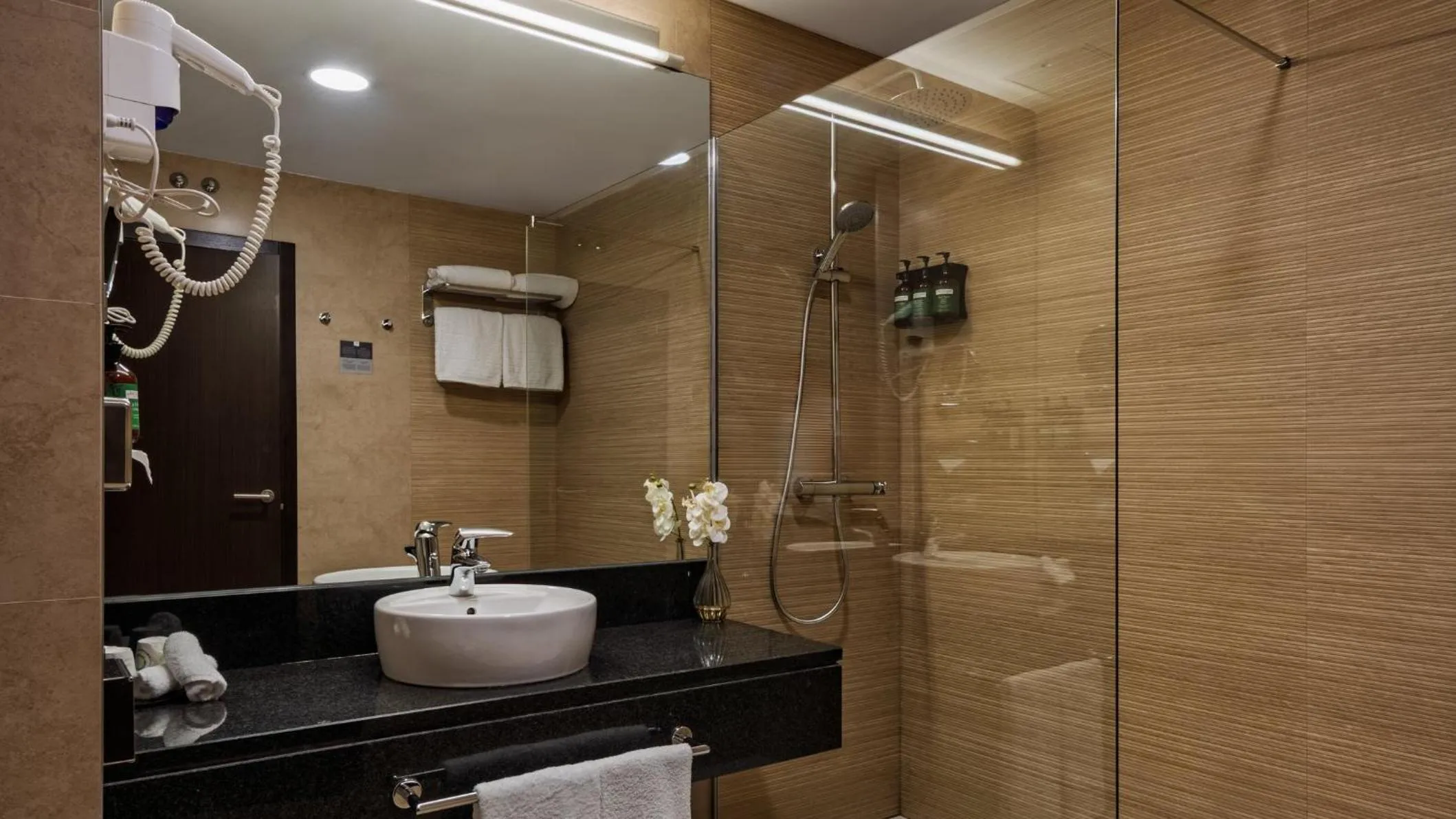 Bathroom in Hotel Crowne Plaza Madrid Airport