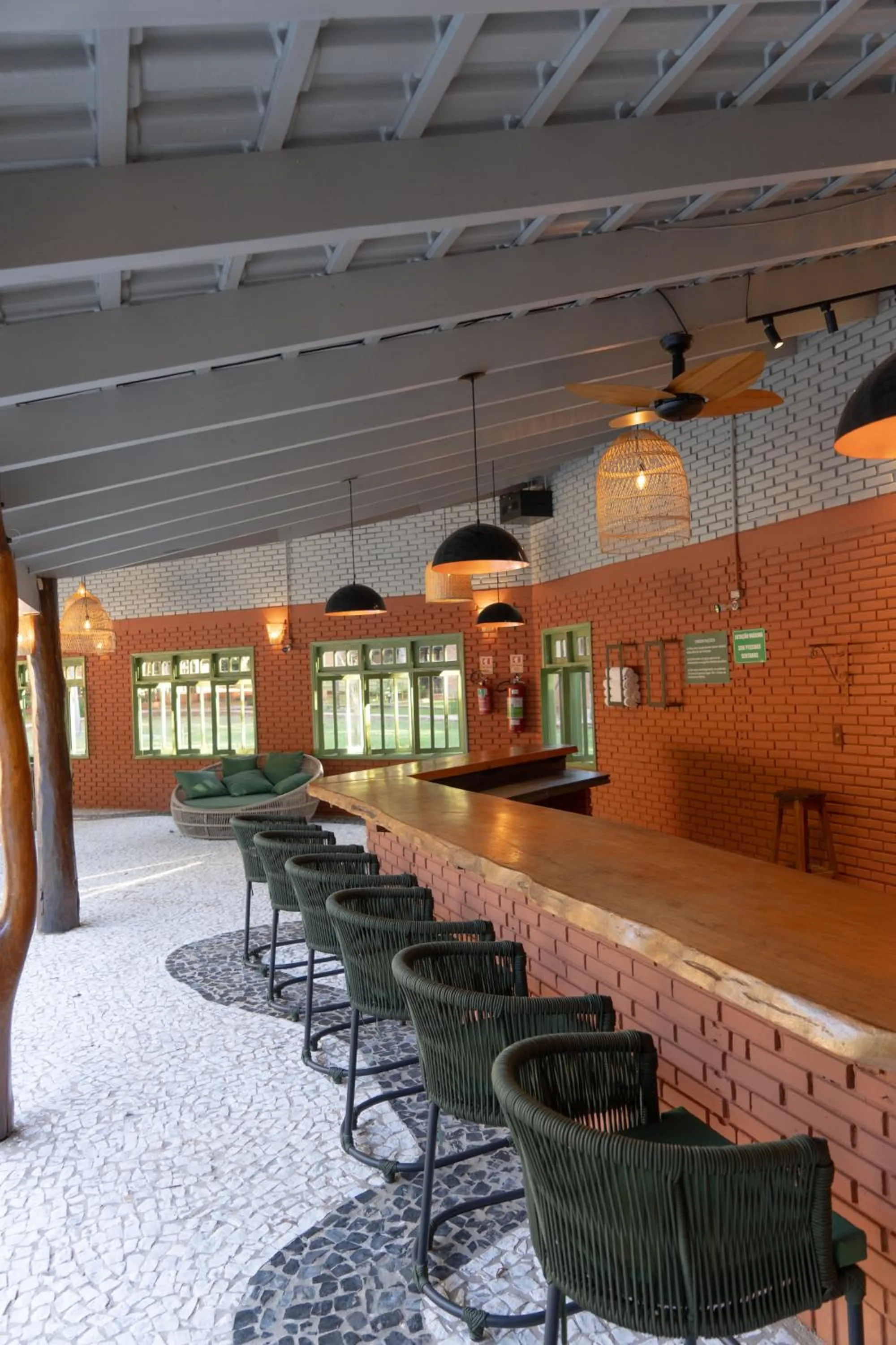 Area and facilities in Pousada Olho D'Água