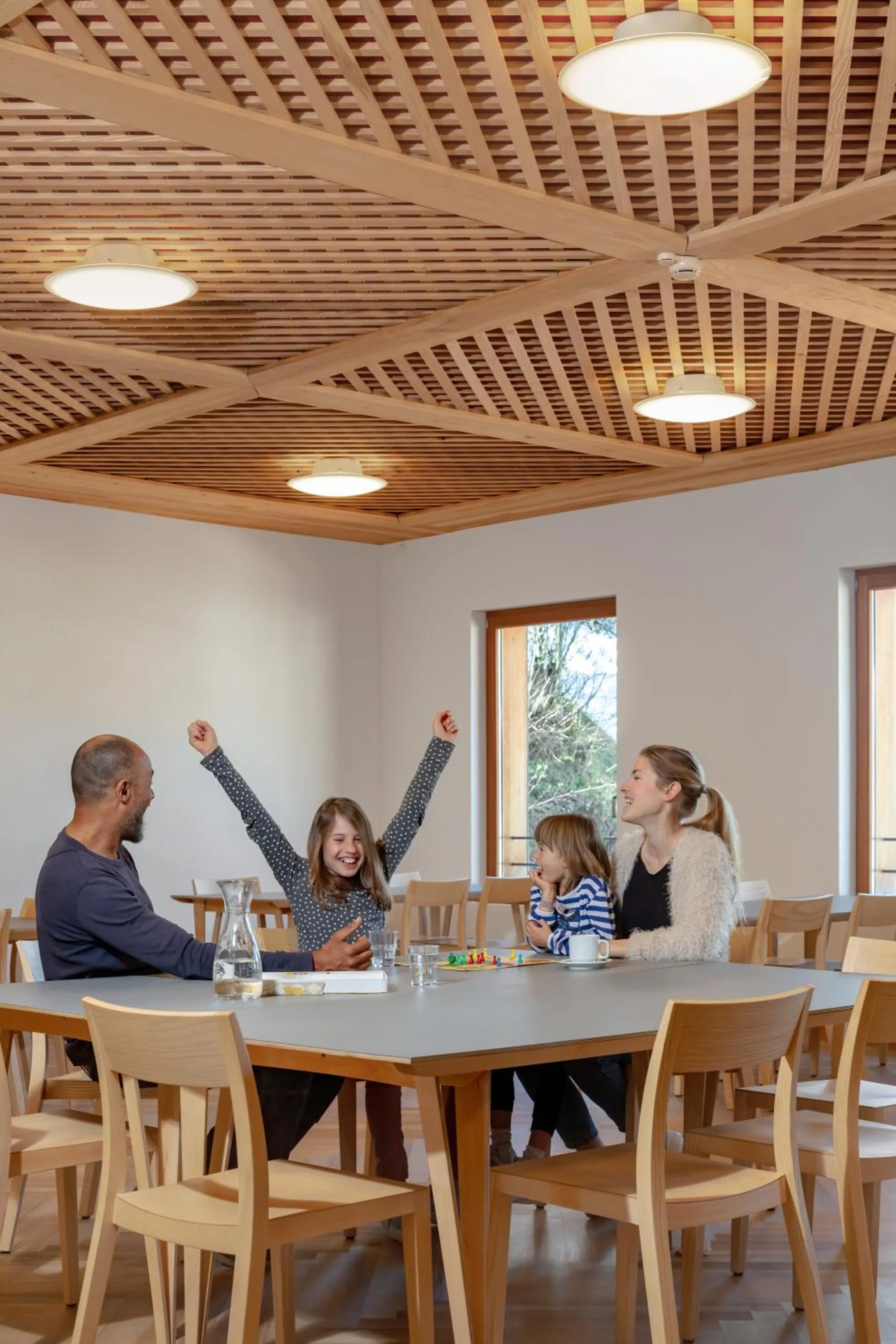 Restaurant/places to eat in Jugendherberge Trin