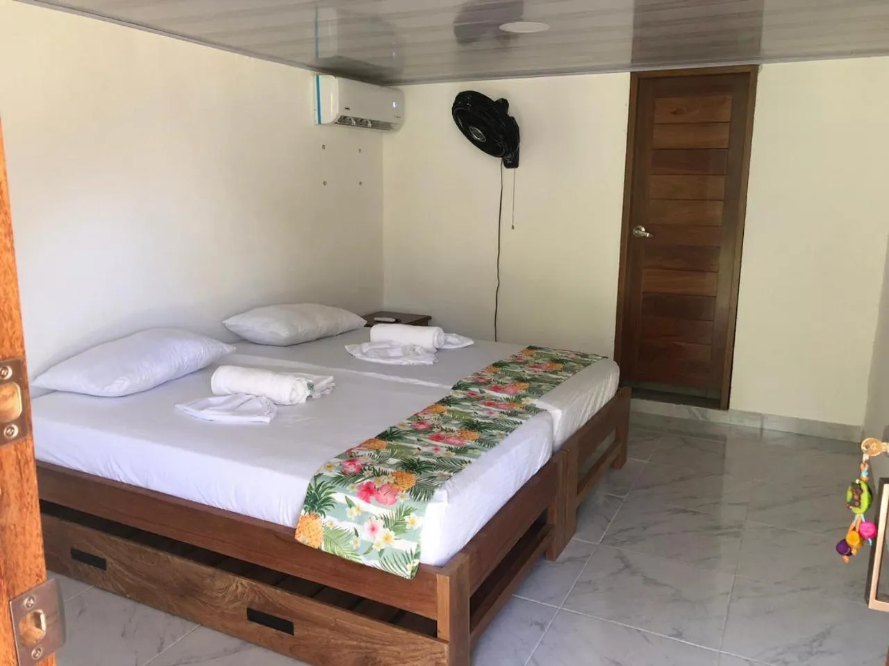 Bed in Hotel Nuquimar