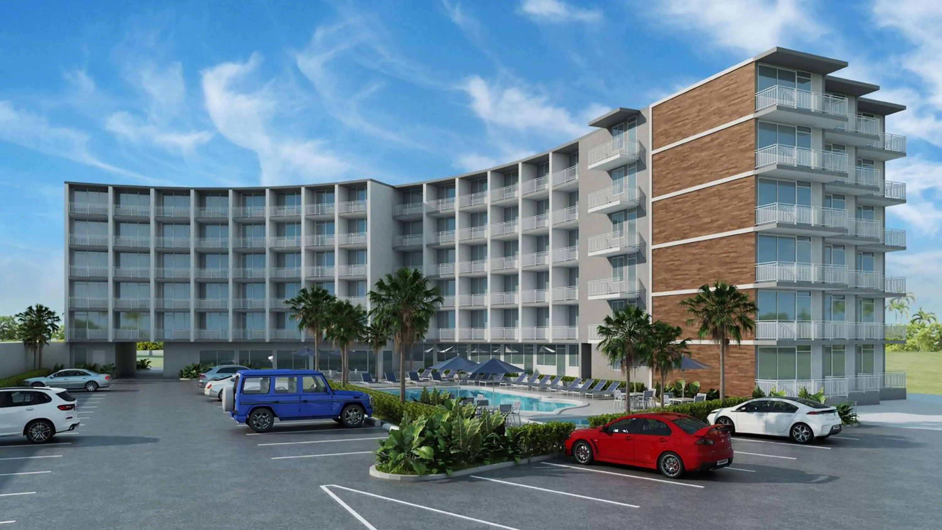 Property Building in RUSHHH Daytona Beach, Tapestry Collection by Hilton