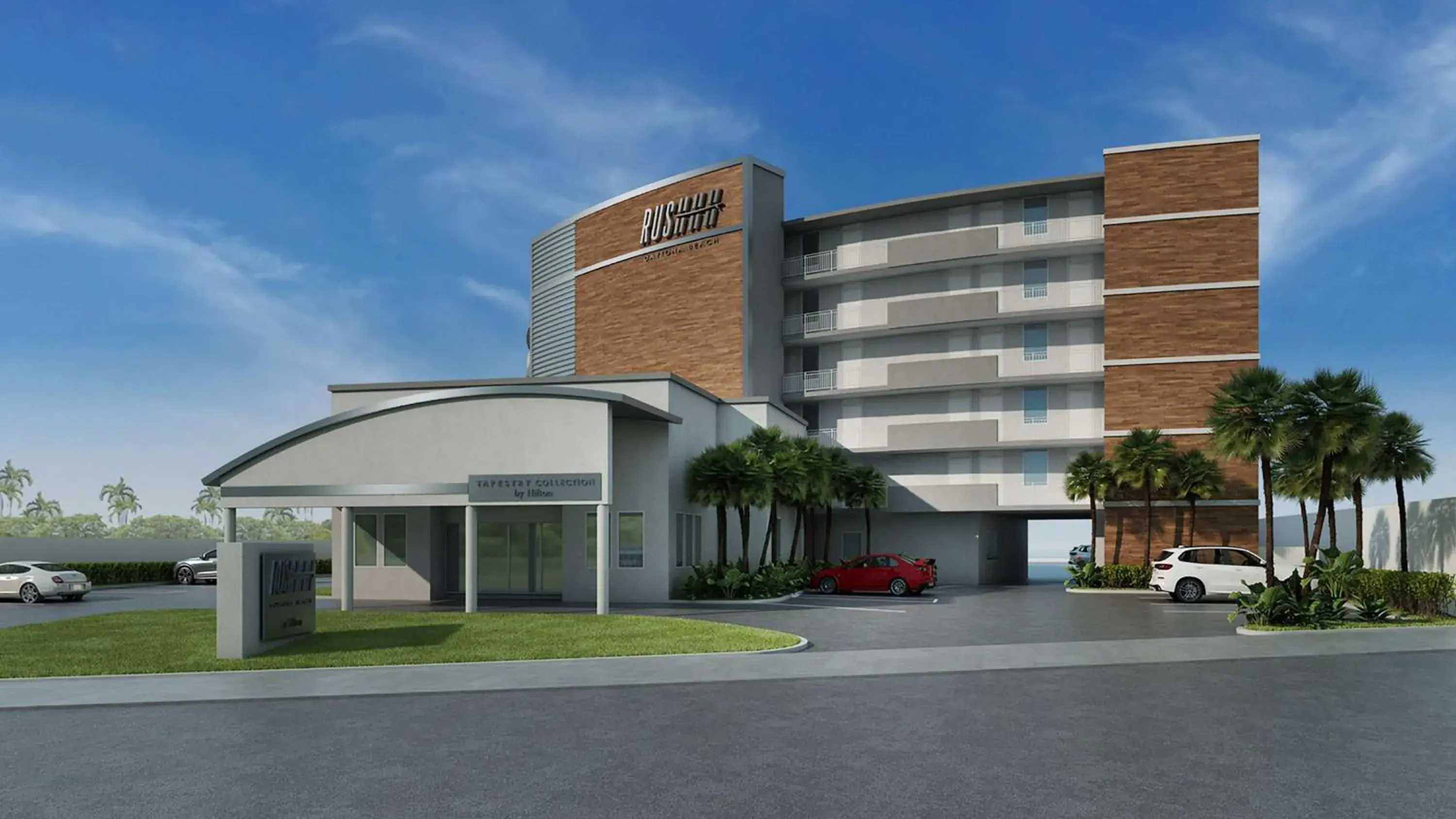 Property Building in RUSHHH Daytona Beach, Tapestry Collection by Hilton Property Building in RUSHHH Daytona Beach, Tapestry Collection by Hilton
