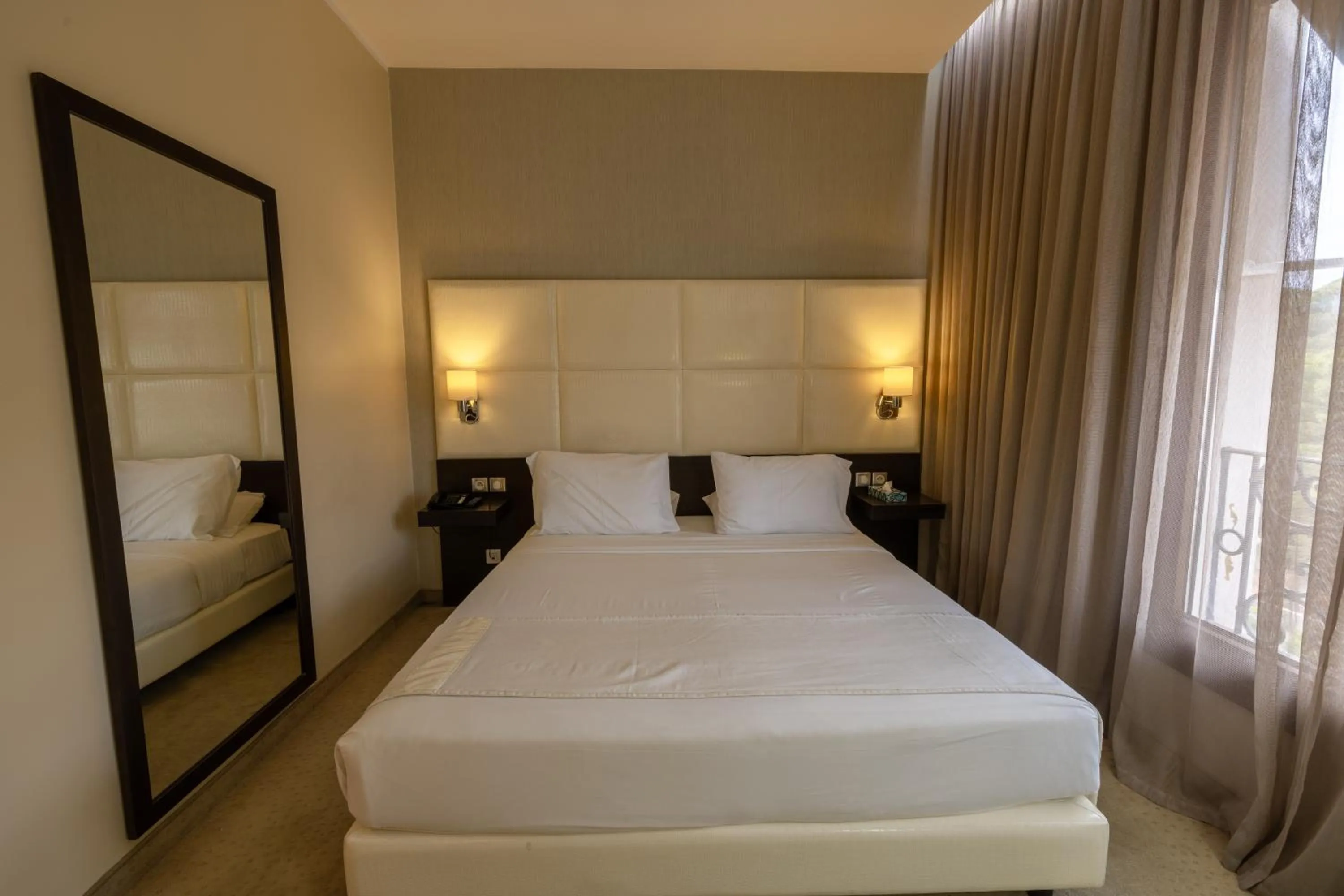 Bed in Lalla Doudja Hotel