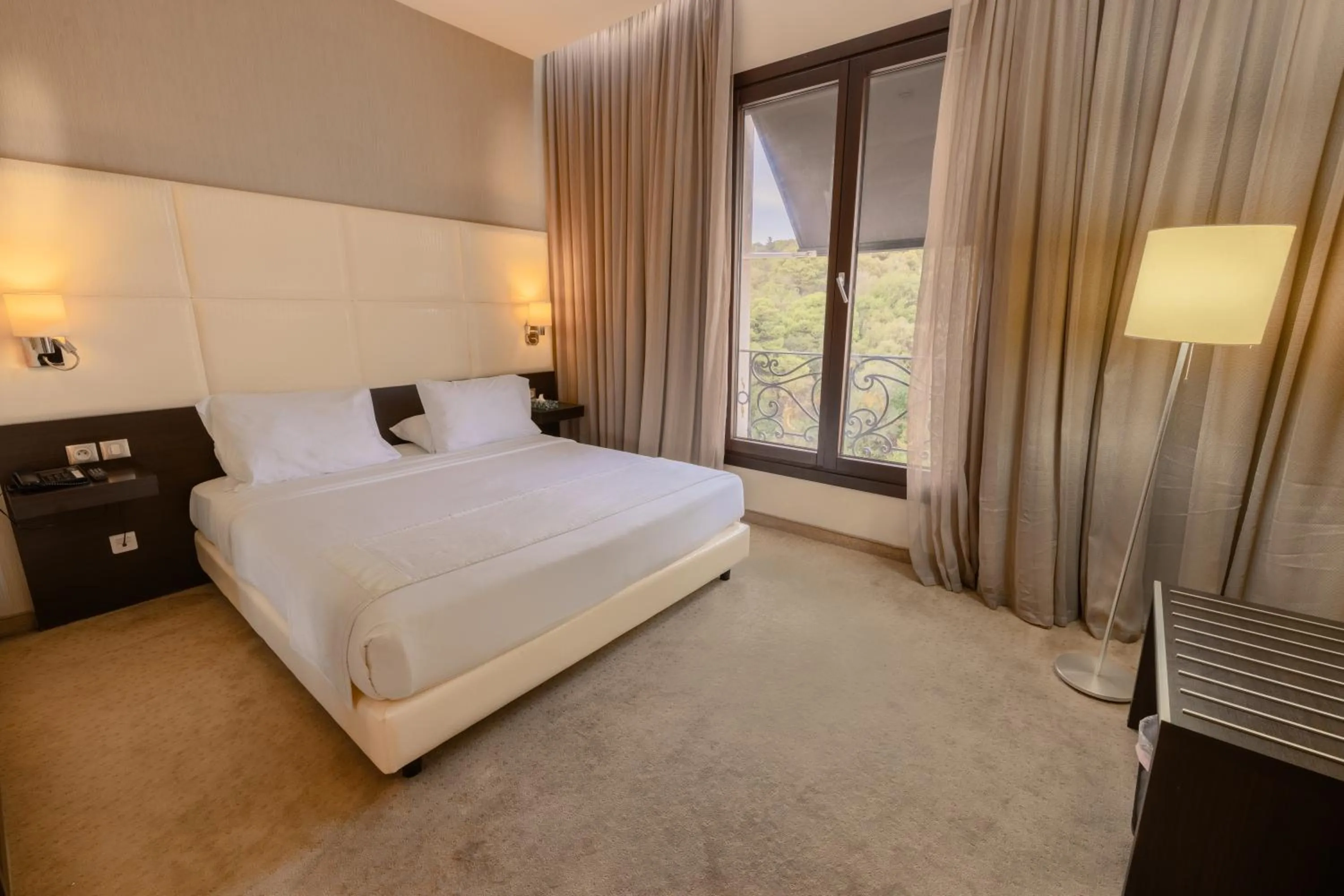 Bed in Lalla Doudja Hotel