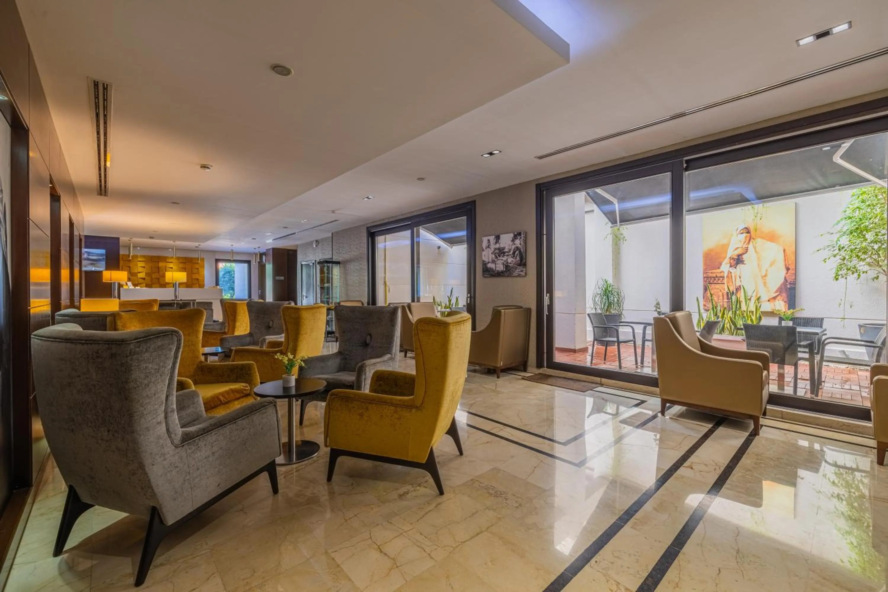 Lobby or reception in Lalla Doudja Hotel