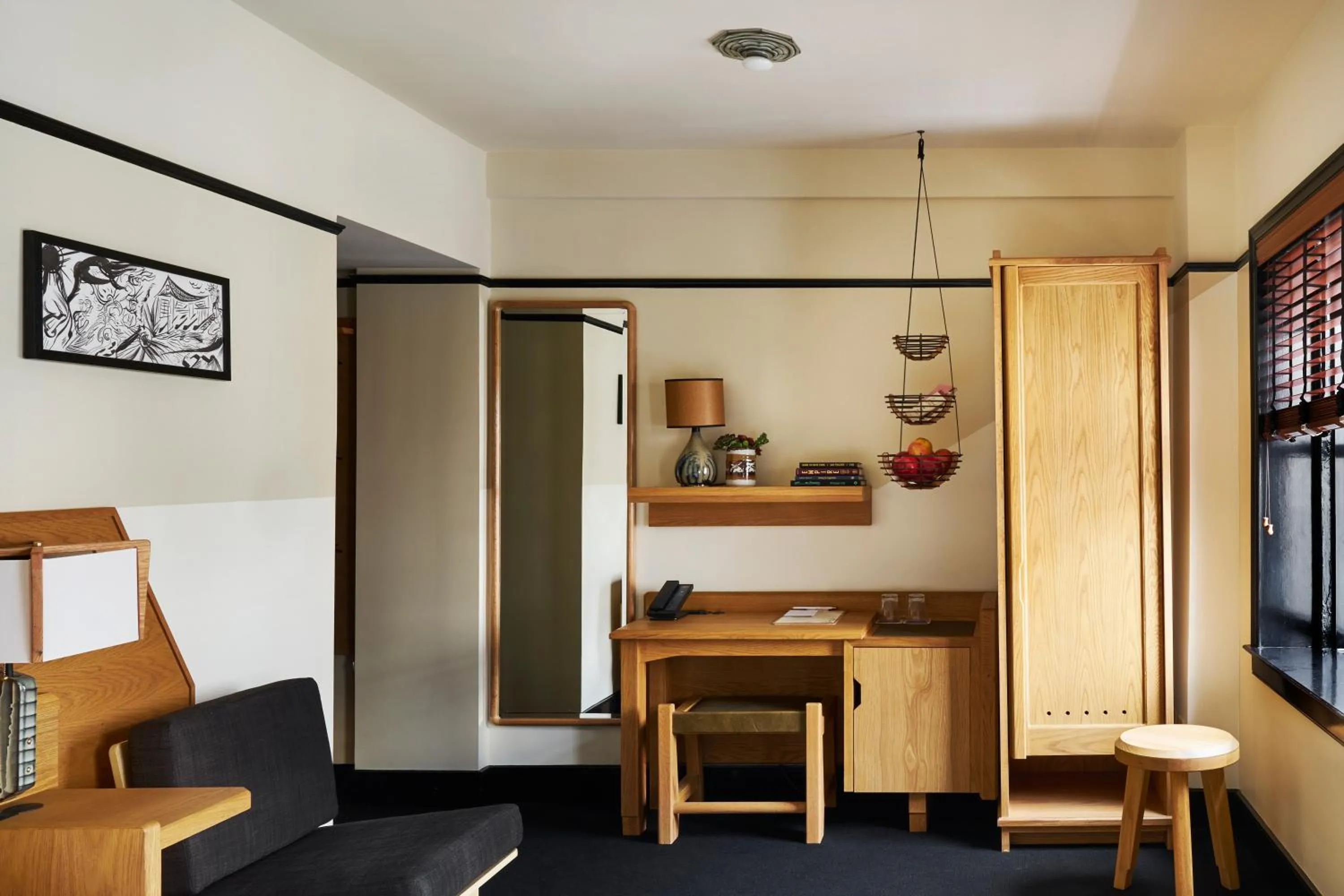 Seating area in Freehand New York