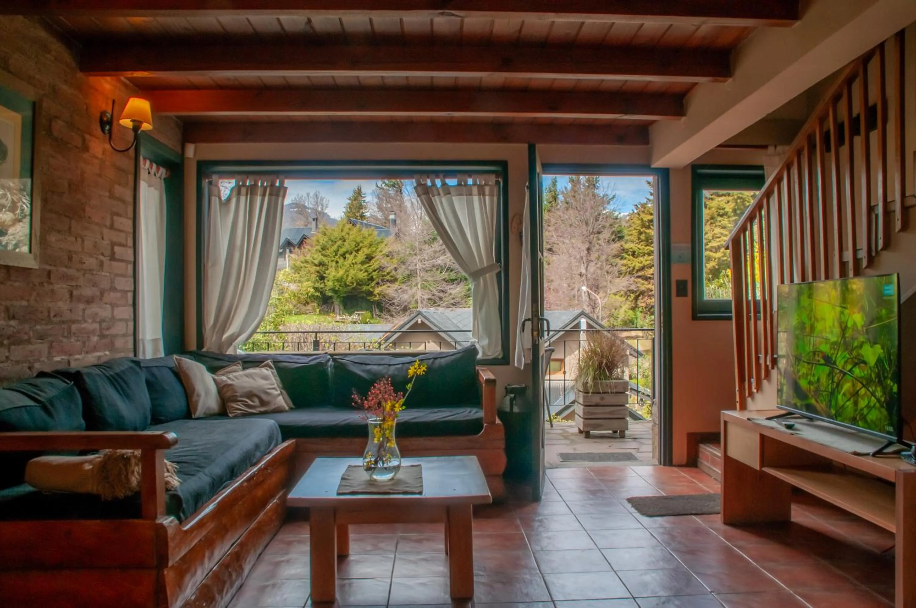 Living room in Las Cumbres Apart & Suites