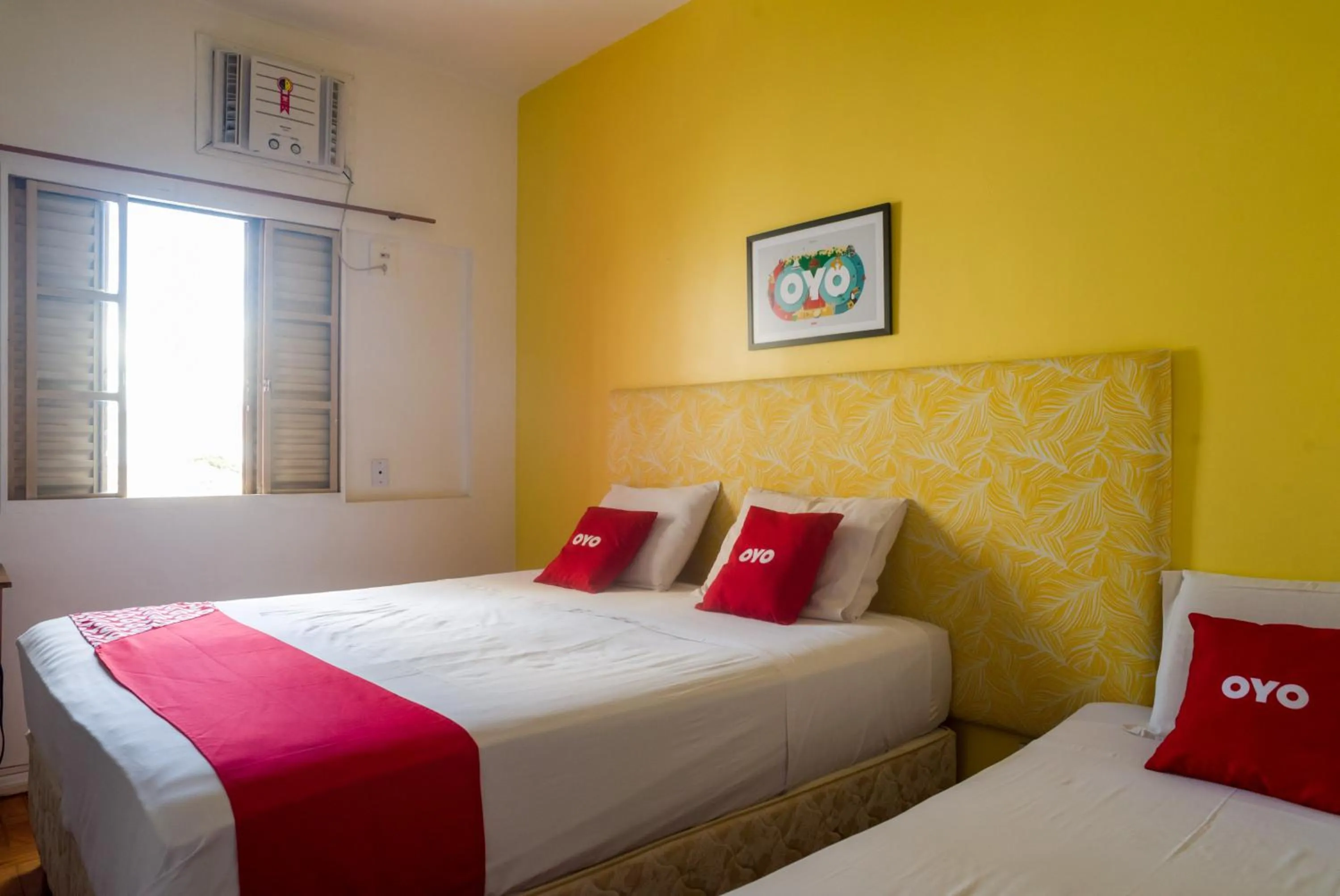 Bed in Palace Hotel Campo Grande