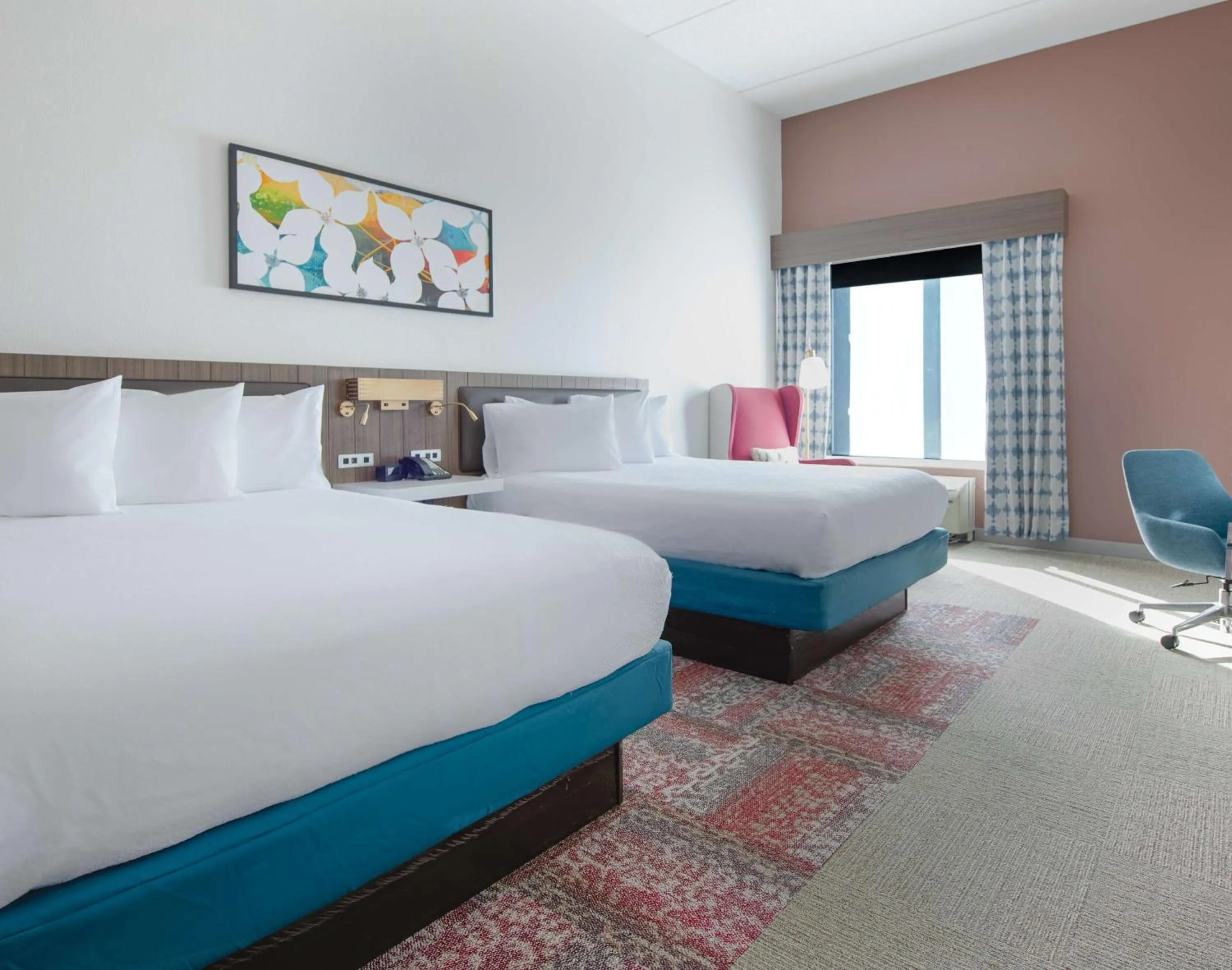 Bed in Hilton Garden Inn Newport News