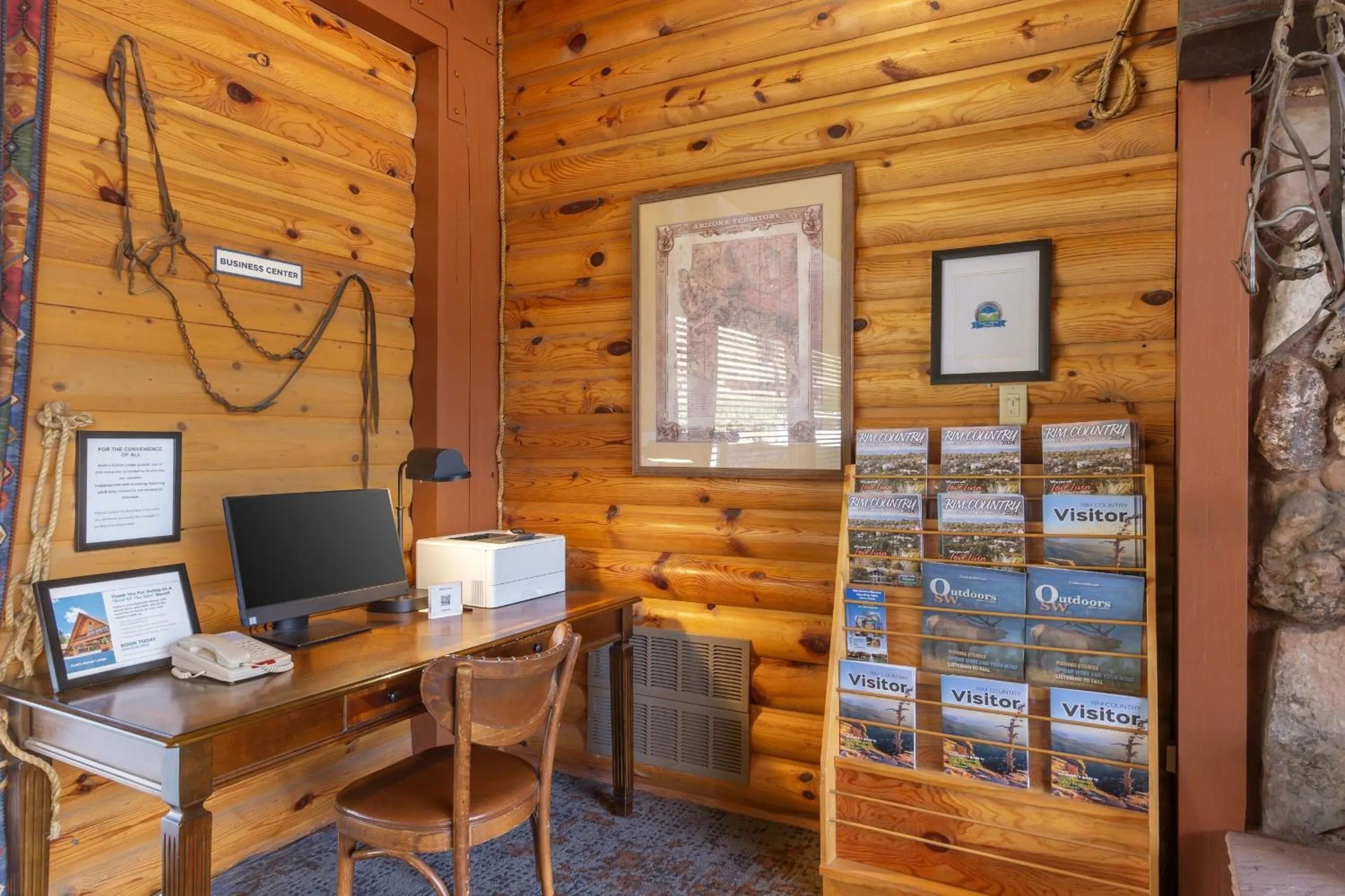 Business facilities in Kohl's Ranch Lodge