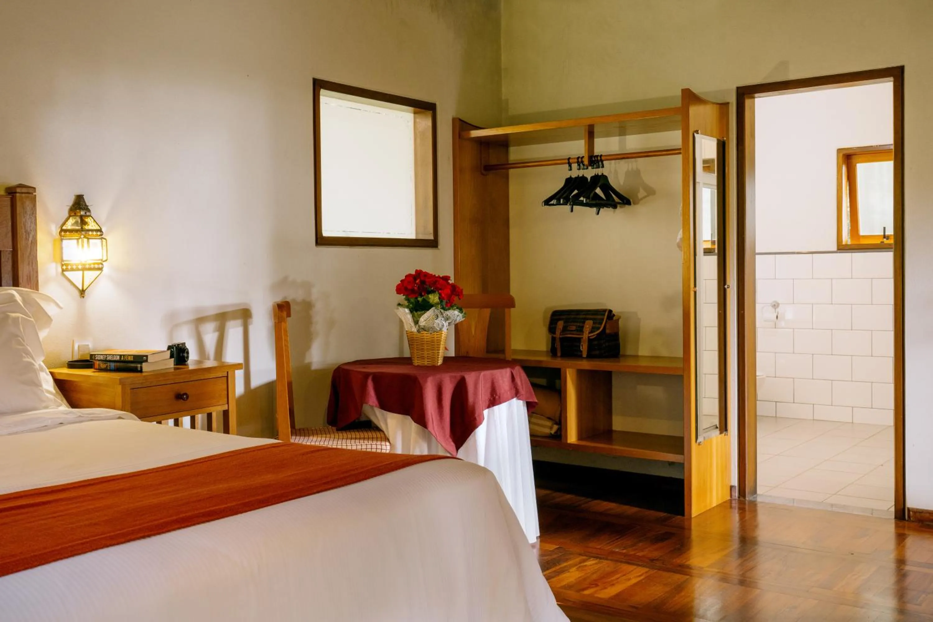 Bed in Pousada Amanita Monte Verde