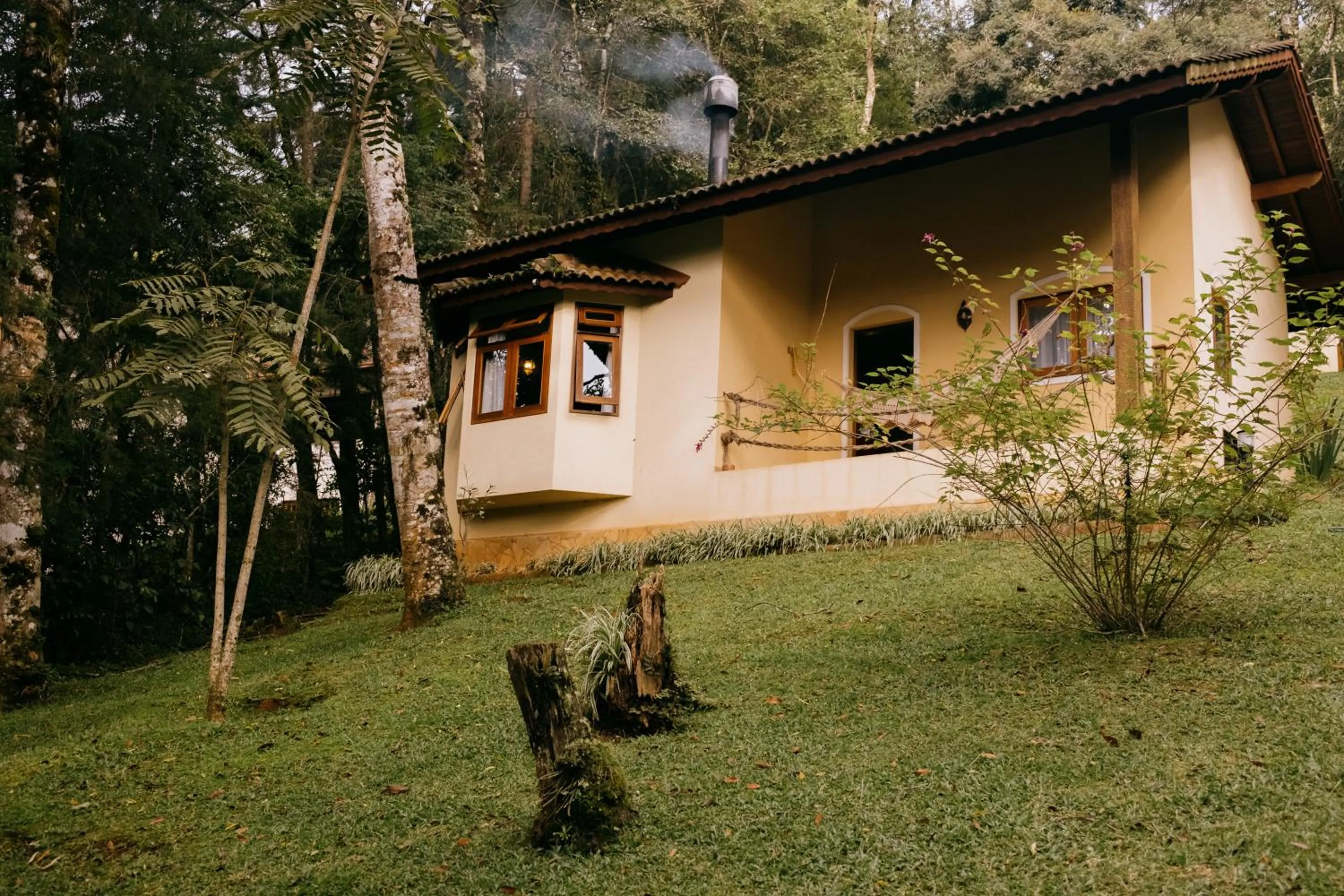 Facade/entrance in Pousada Amanita Monte Verde