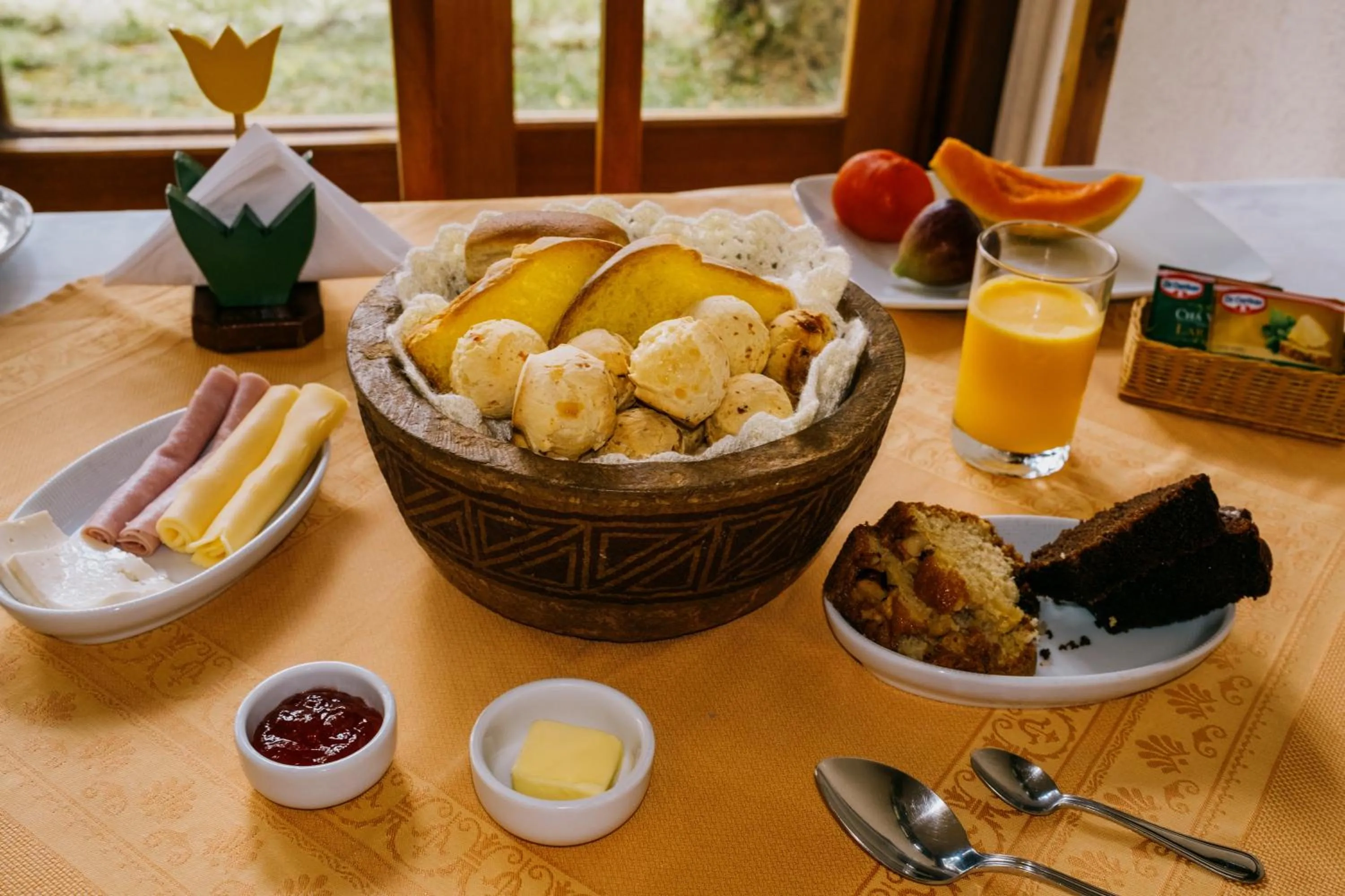 Breakfast in Pousada Amanita Monte Verde