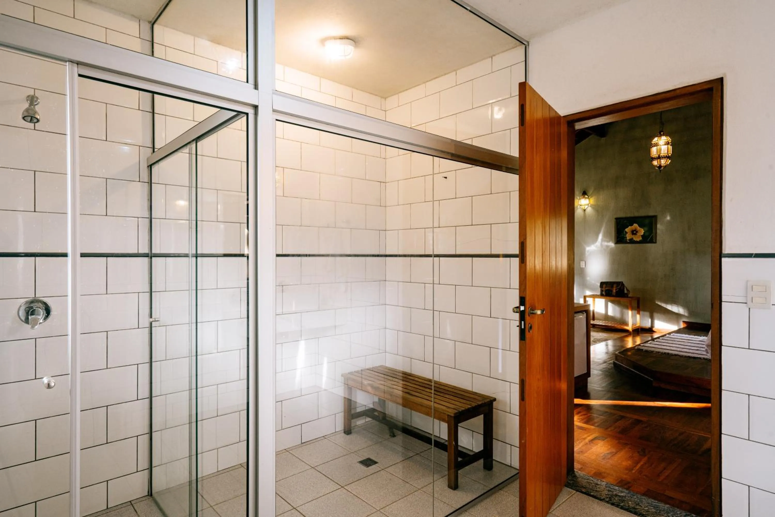 Sauna in Pousada Amanita Monte Verde