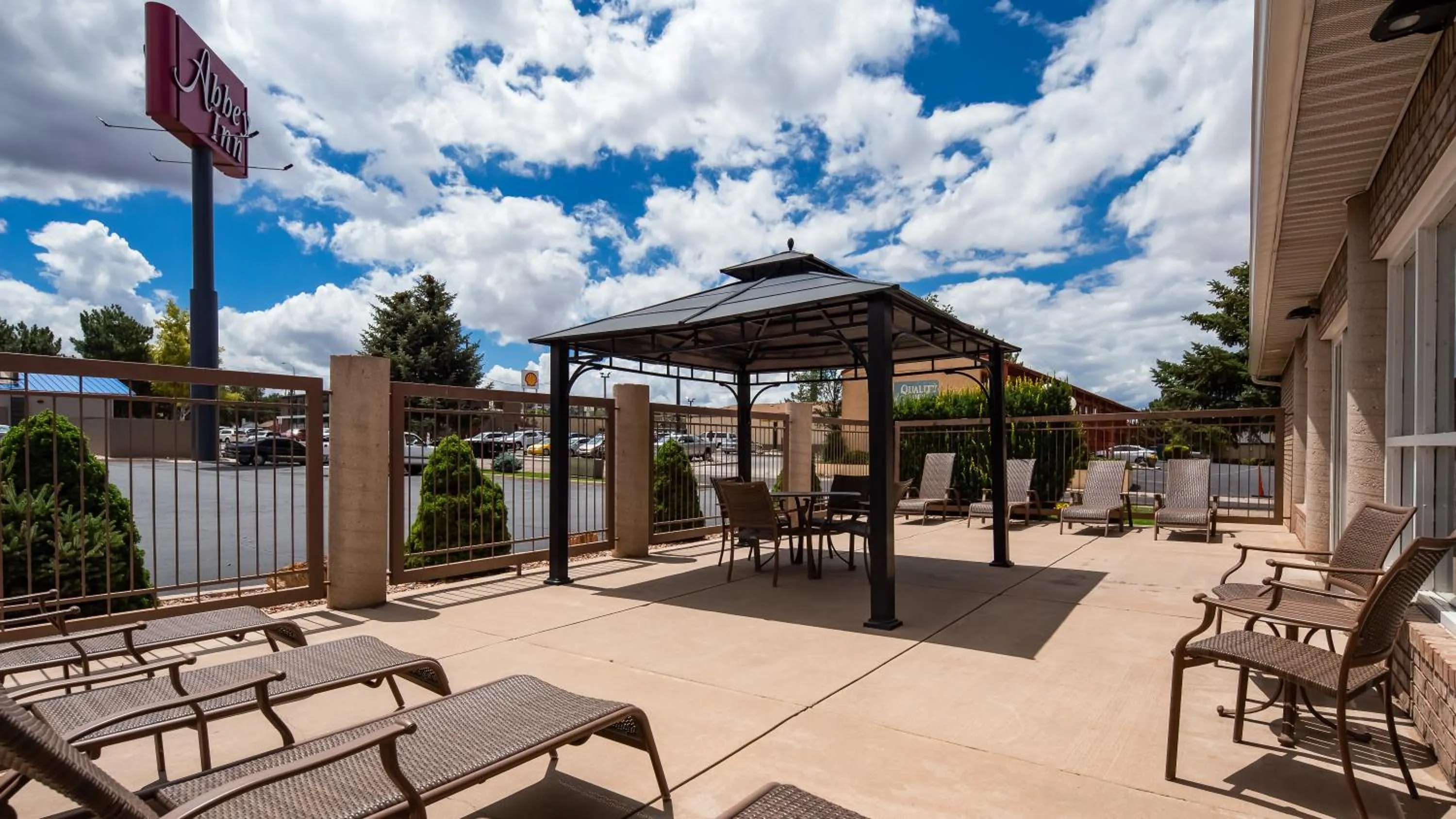 sunbed in Abbey Inn Cedar City