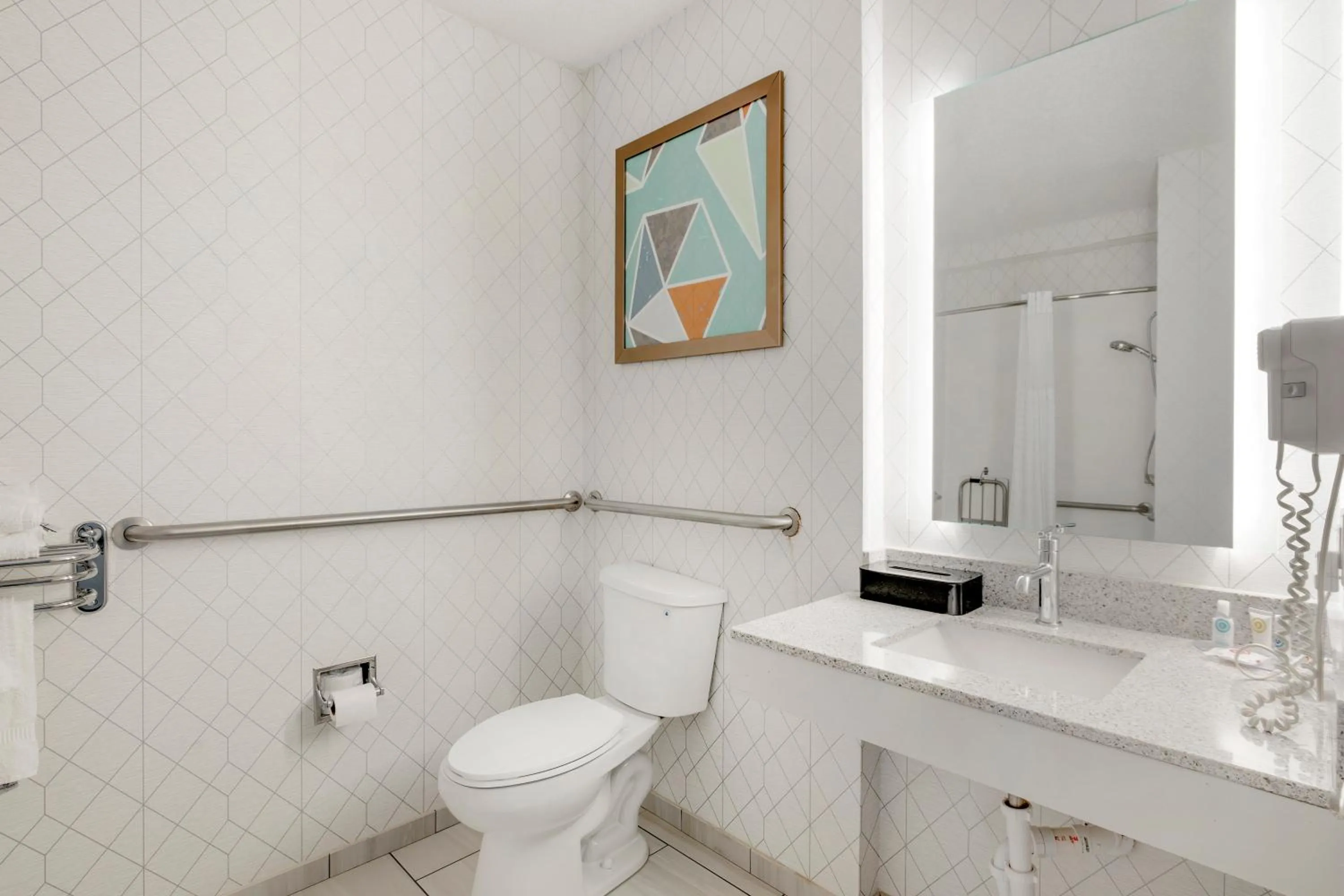 Bathroom in Comfort Inn & Suites Louisville Airport Fair & Expo