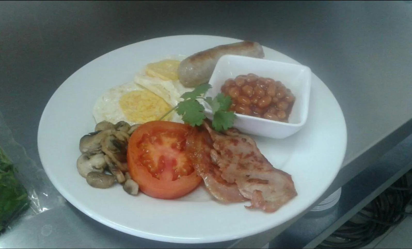 English/Irish breakfast in Regal Inn Hotel Midrand