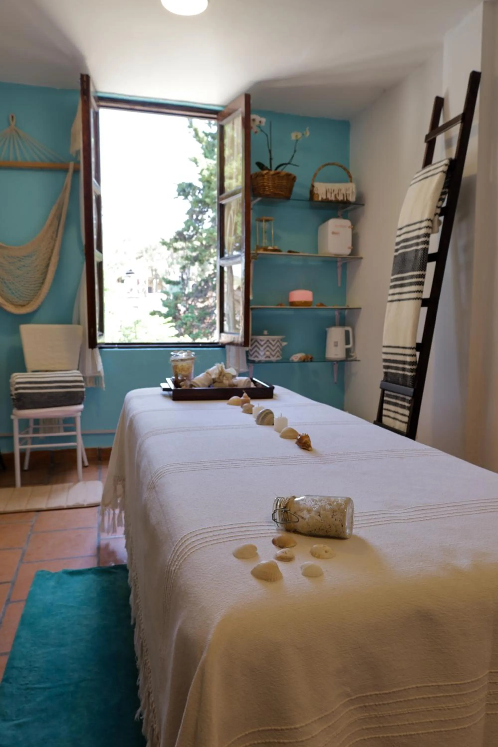 Bed in Hotel San Francisco Tlaxcala