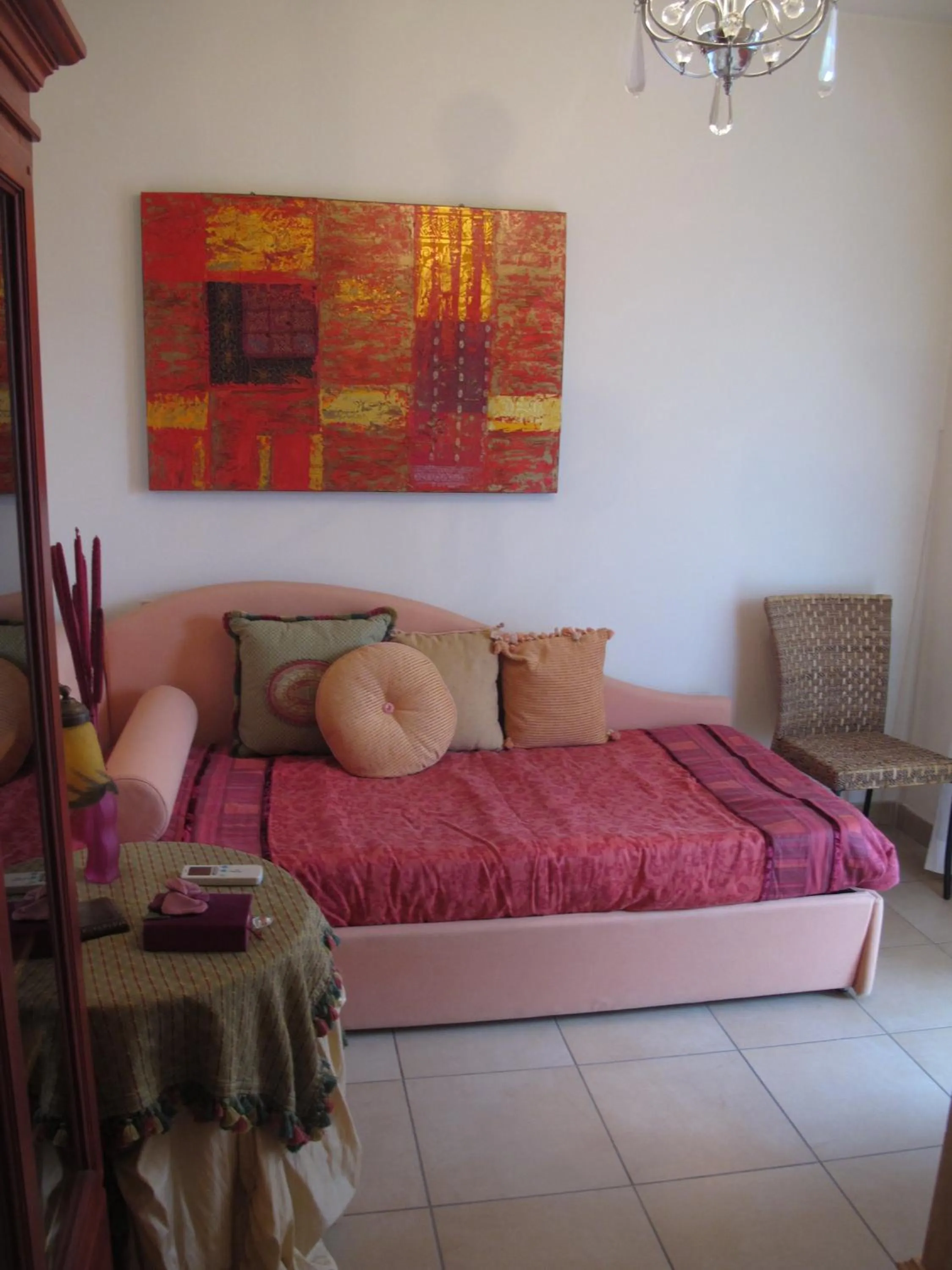 Bedroom, Bed in Il Palco residence