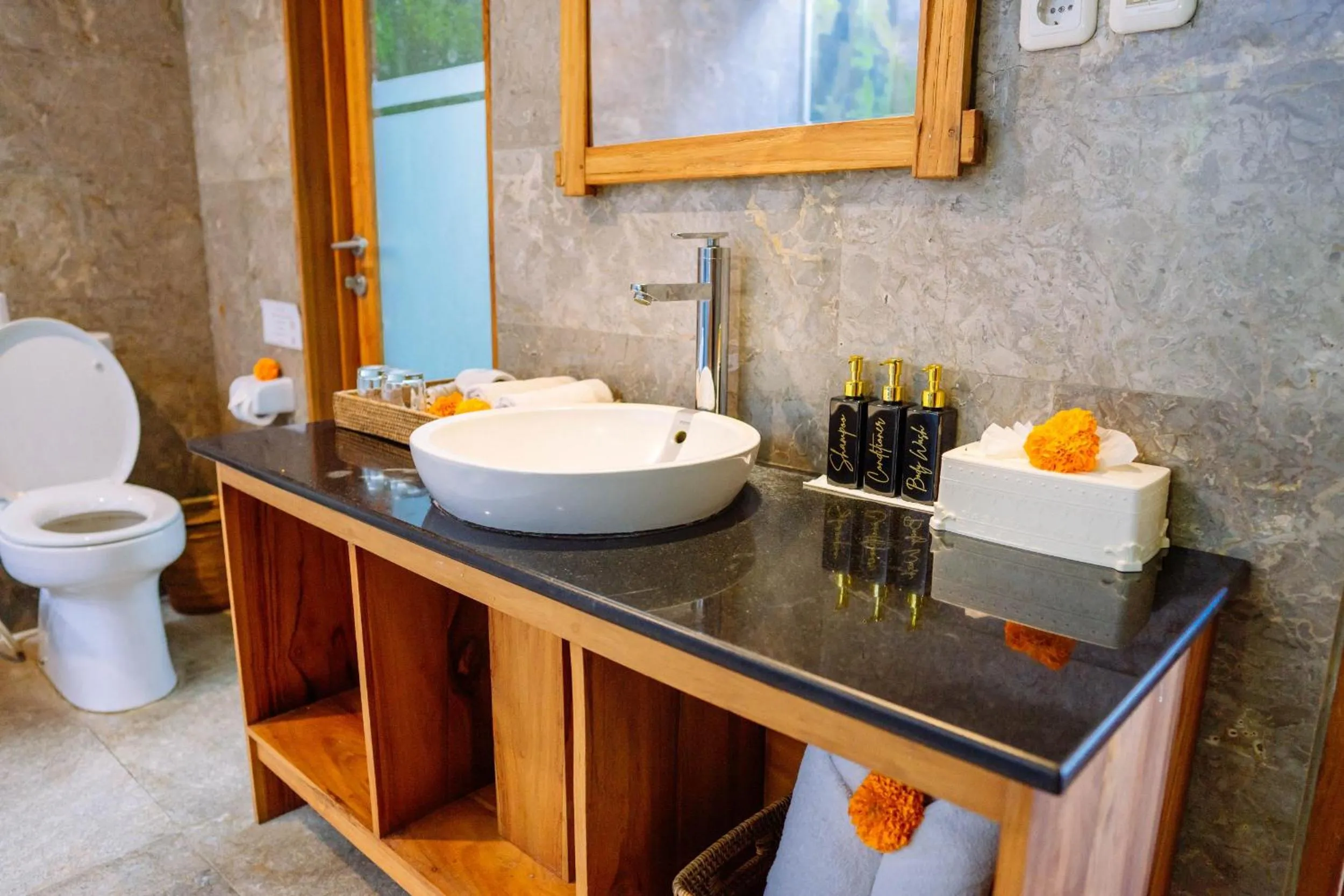 Bathroom in Ume Sri Villas Ubud