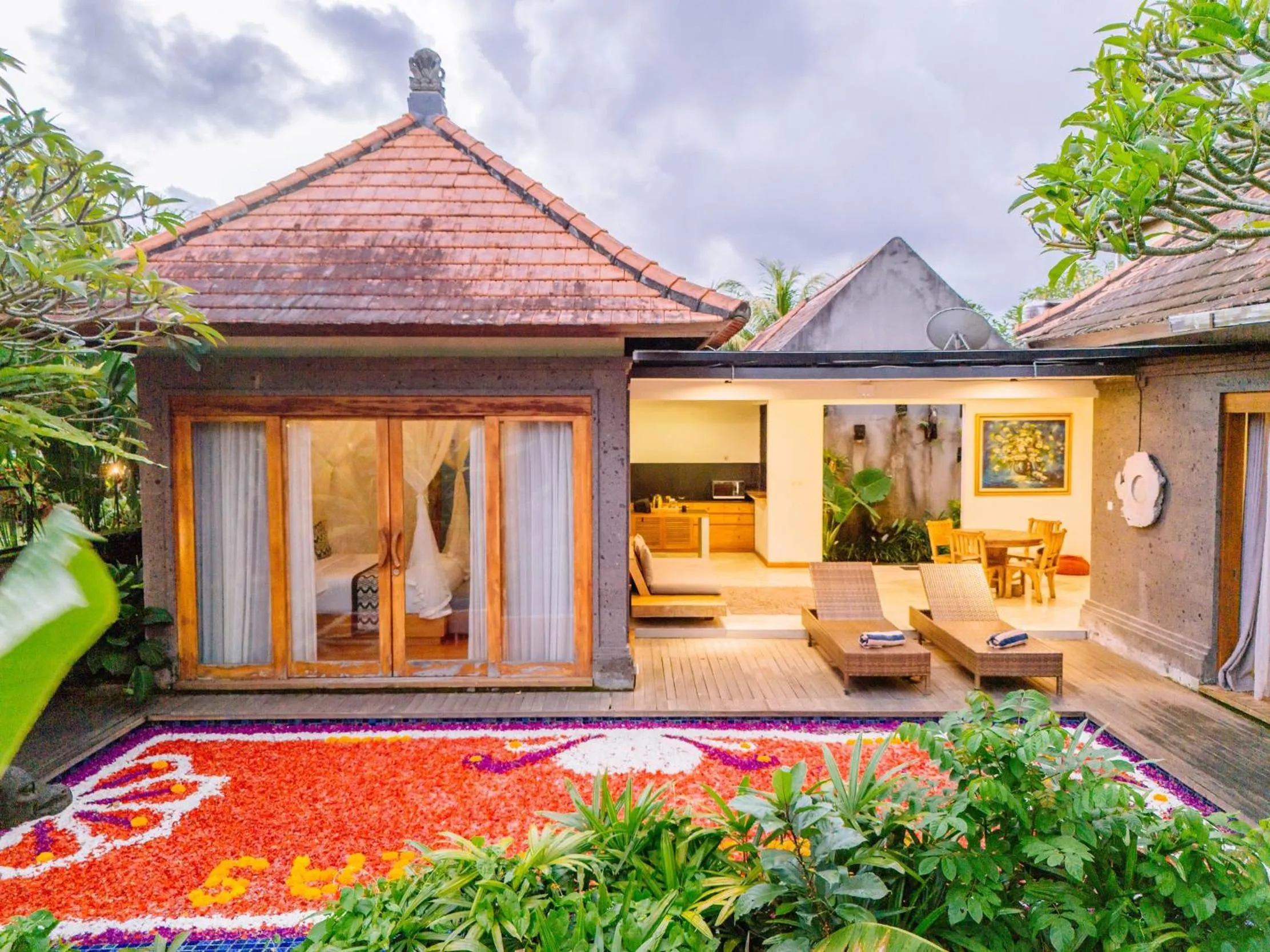 Property building in Ume Sri Villas Ubud