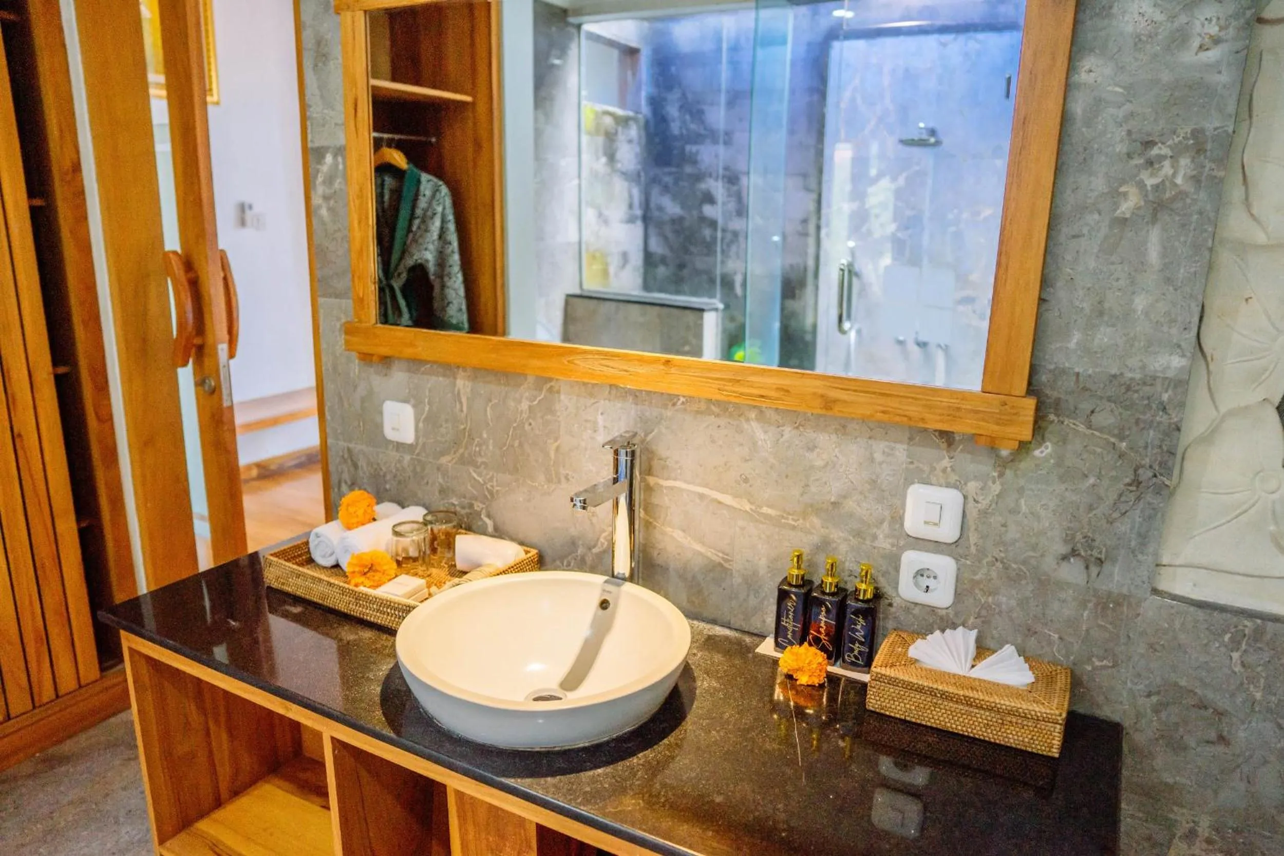 Bathroom in Ume Sri Villas Ubud