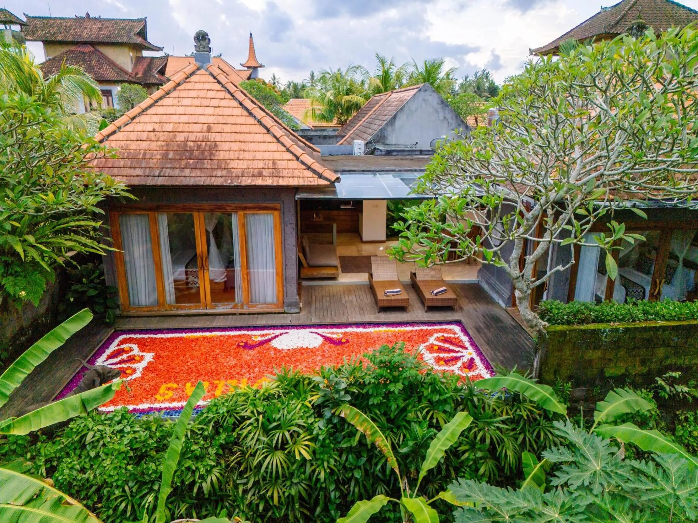 Property building in Ume Sri Villas Ubud