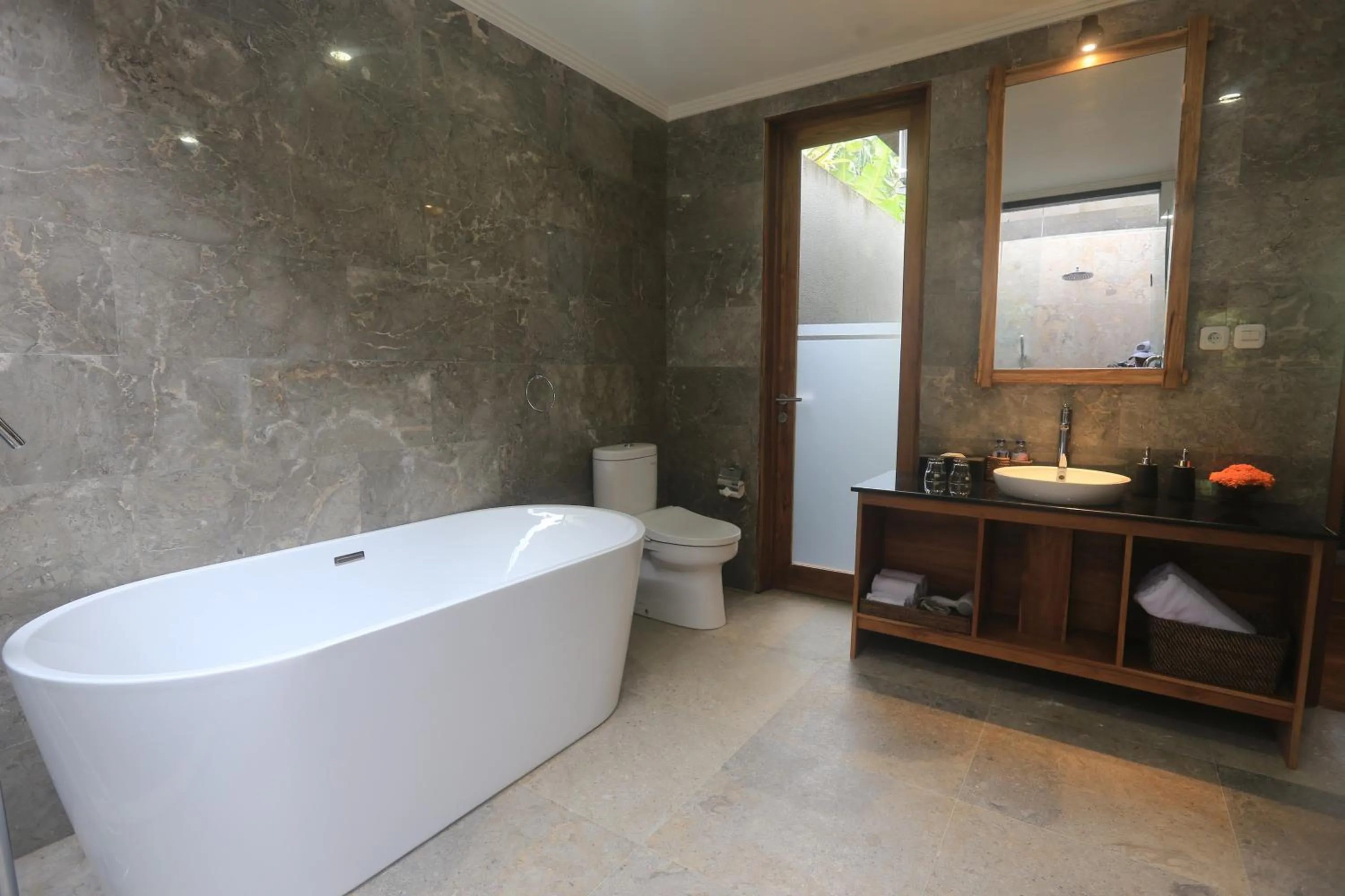 Bathroom in Ume Sri Villas Ubud