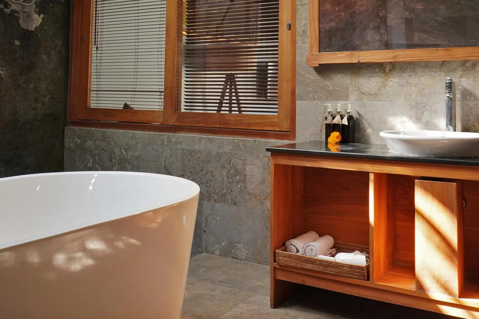 Bathroom in Ume Sri Villas Ubud