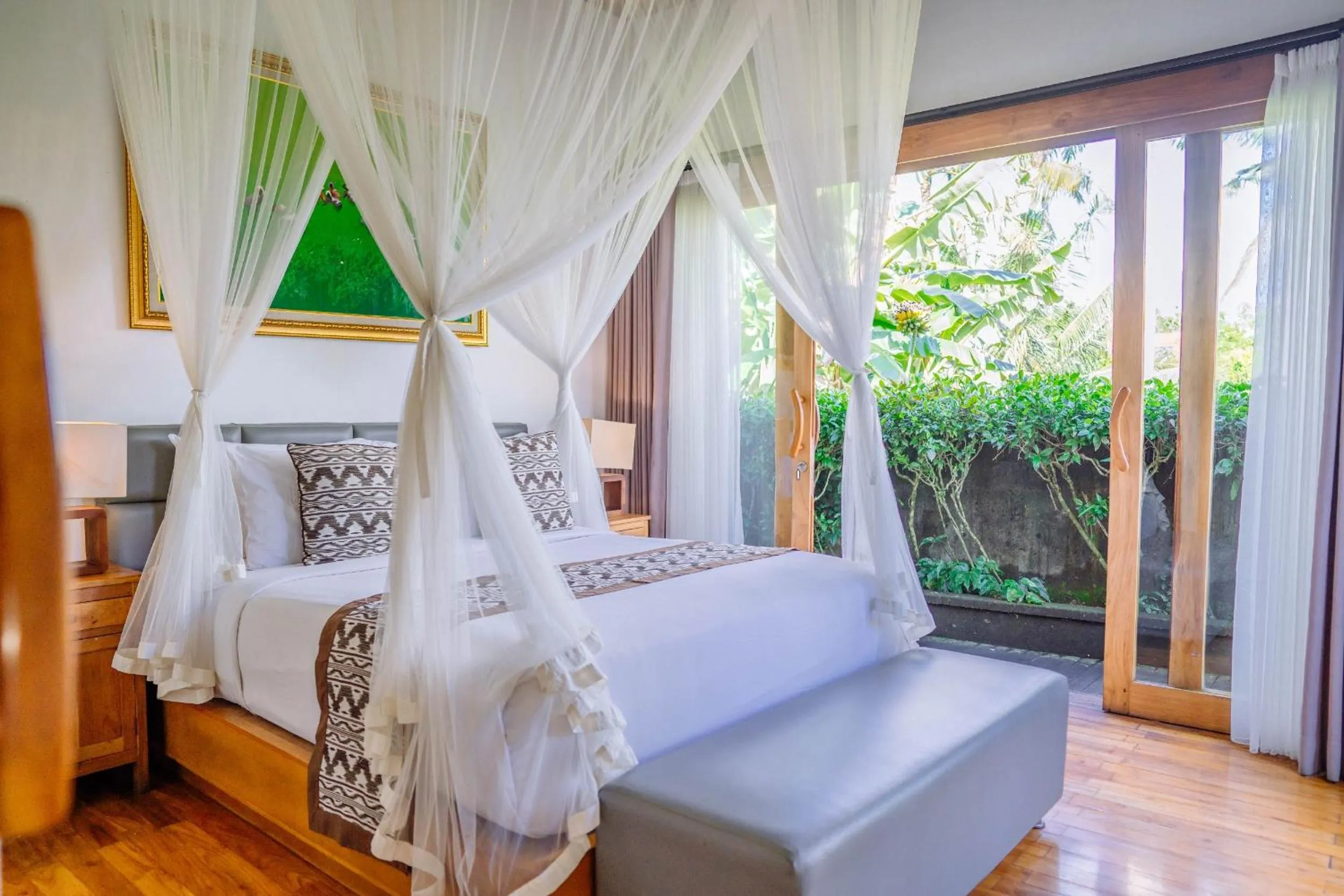 Bedroom, Bed in Ume Sri Villas Ubud