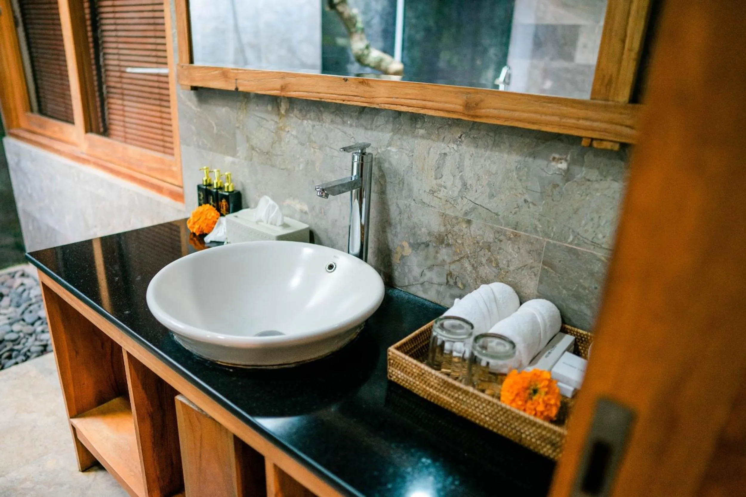 Bathroom in Ume Sri Villas Ubud