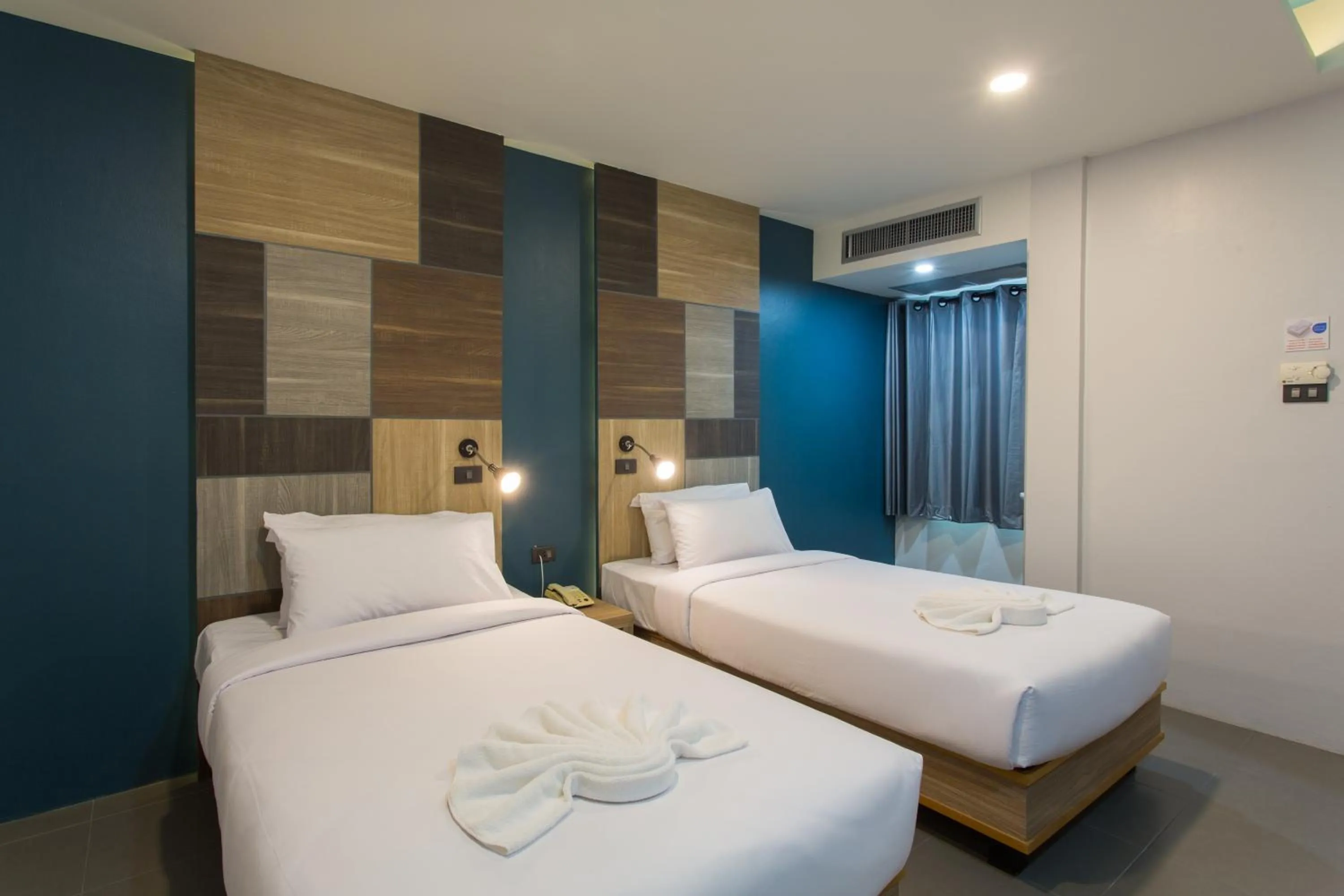Bed in City Hotel Krabi